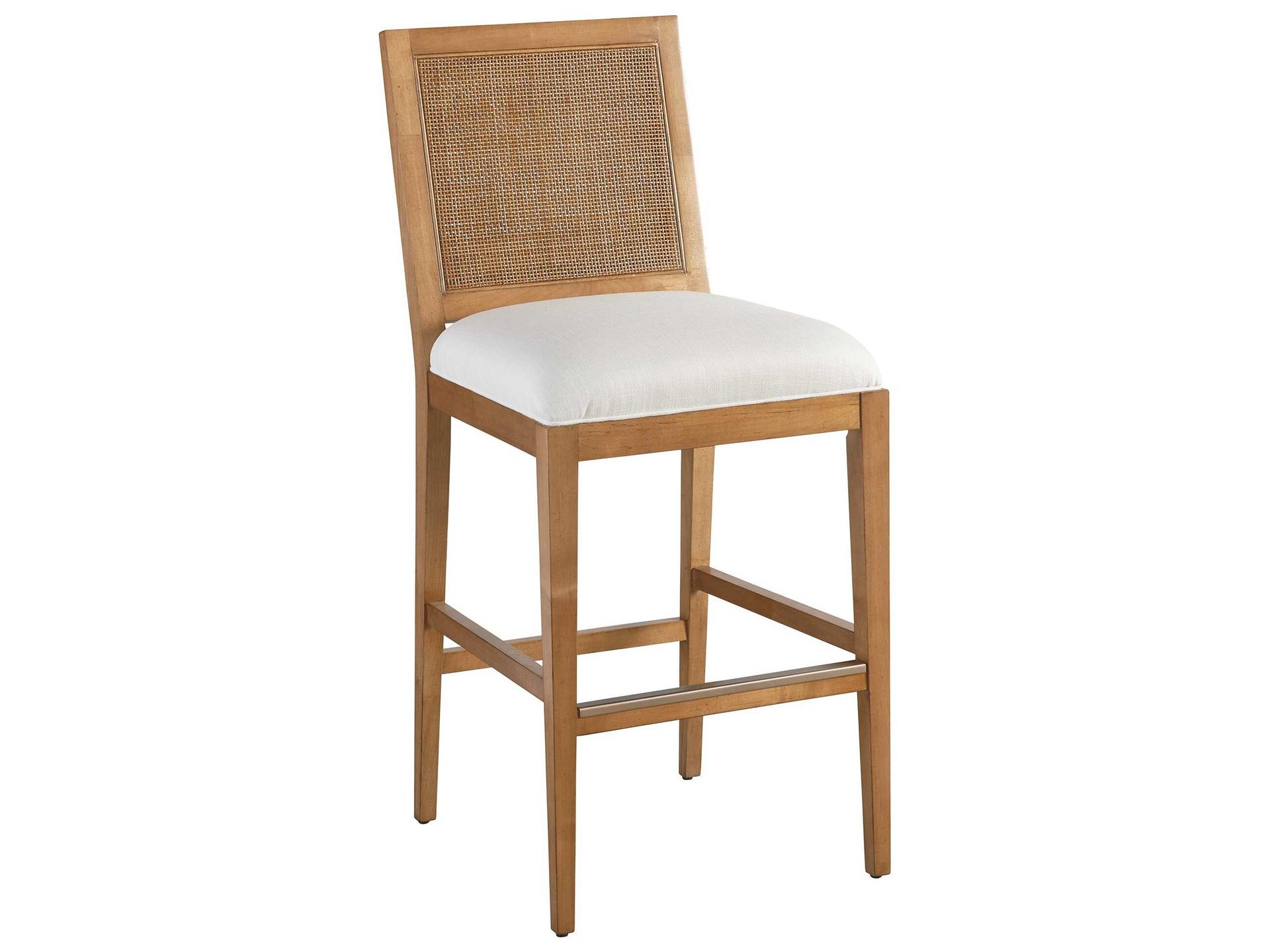 Barclay Butera Laguna Cleo Table Rock Upholstered Bar Stool