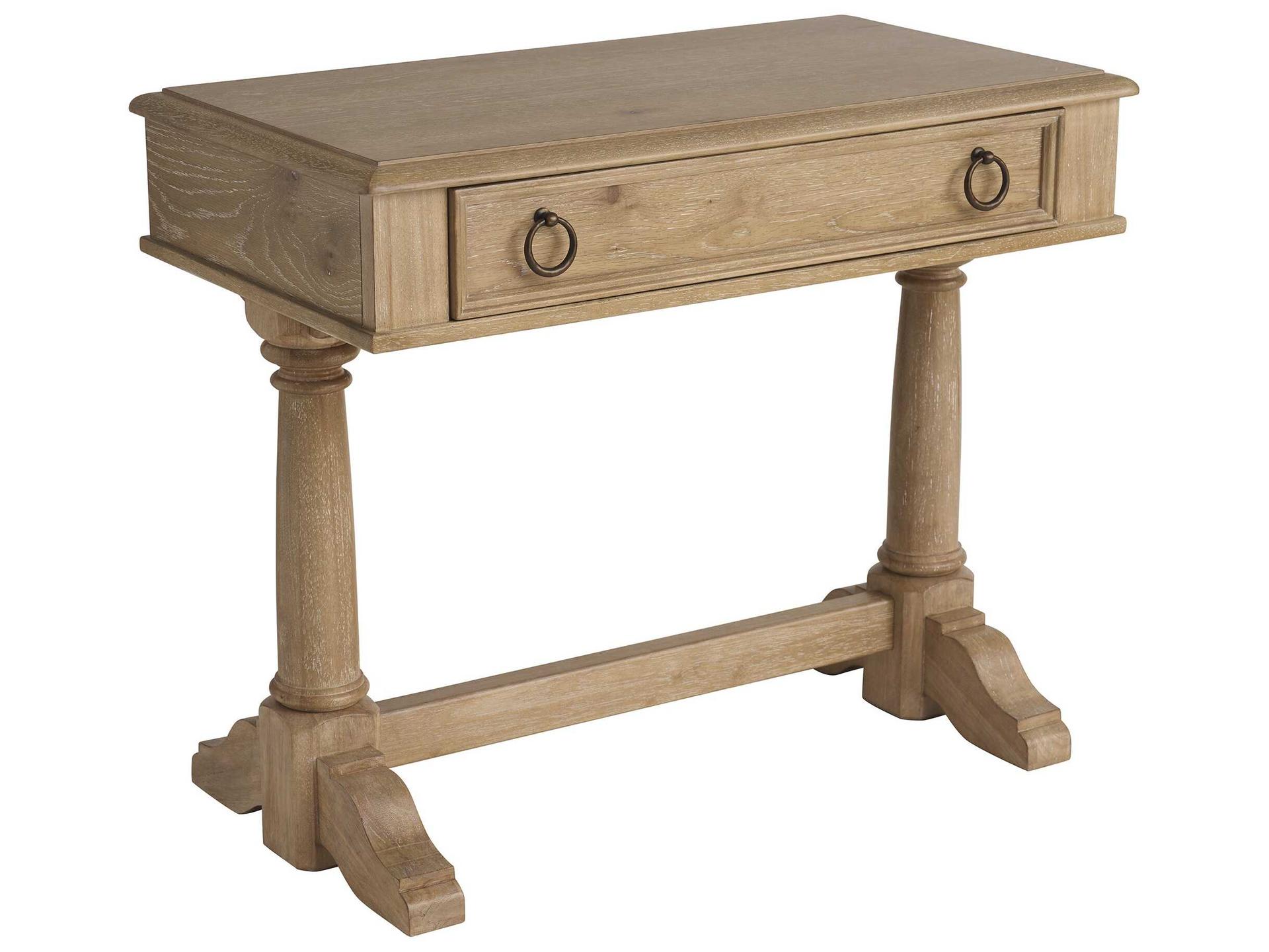 Montecito Filmore 1-Drawer Beige Nightstand