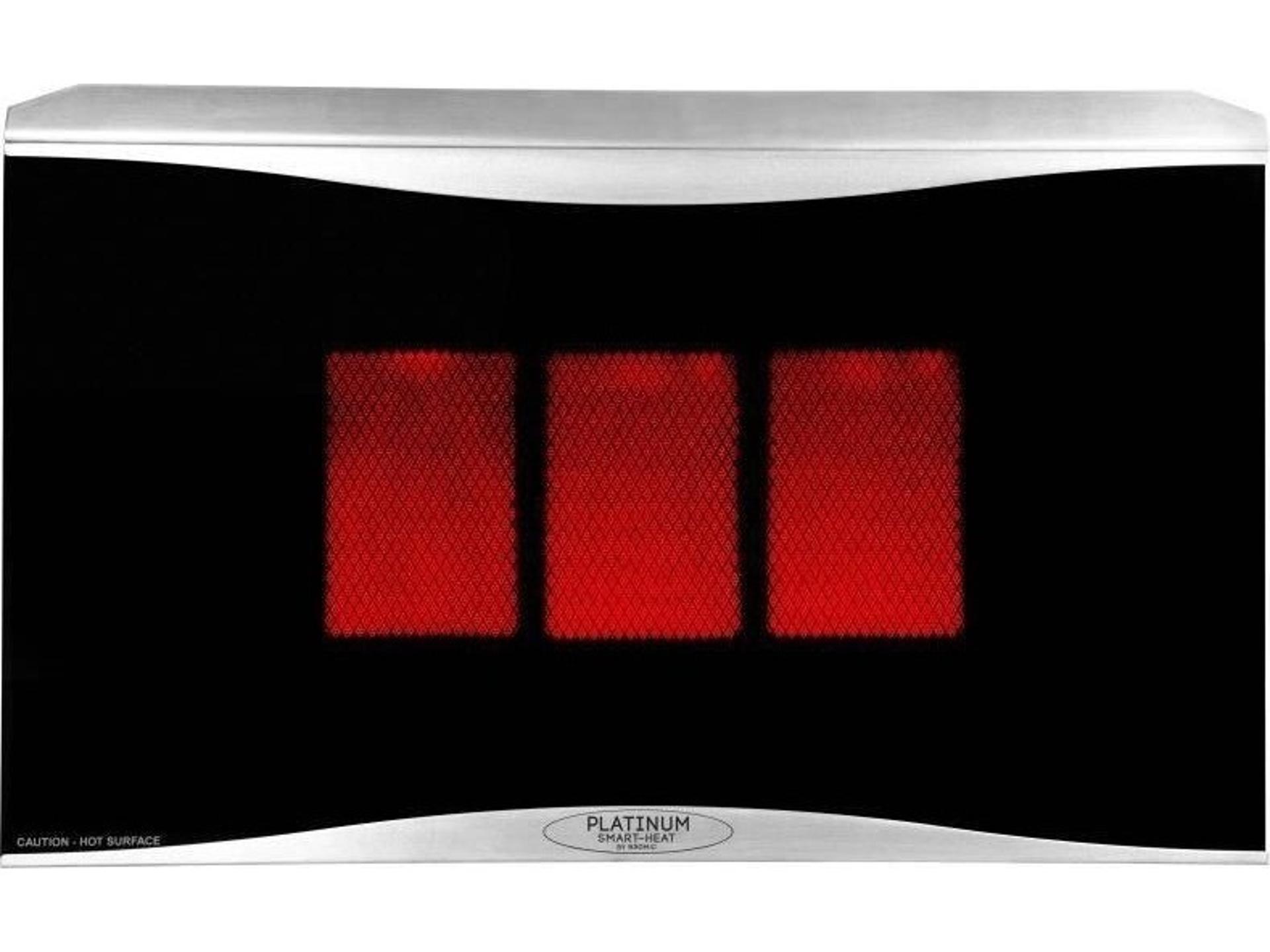 Platinum 300 Smart-Heat Liquid Propane Outdoor Heater Black
