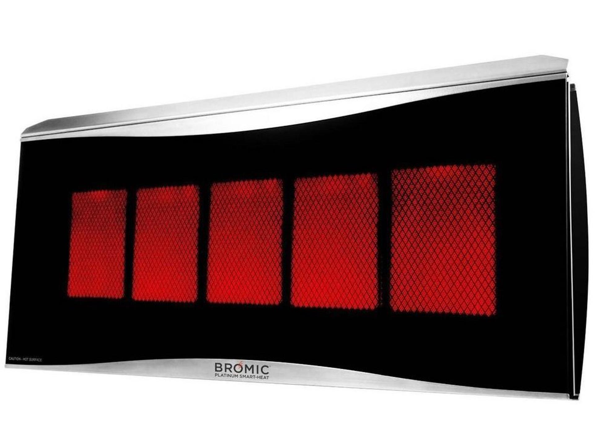 Platinum Smart-Heat 500 Natural Gas Outdoor Patio Heater Stainless Steel