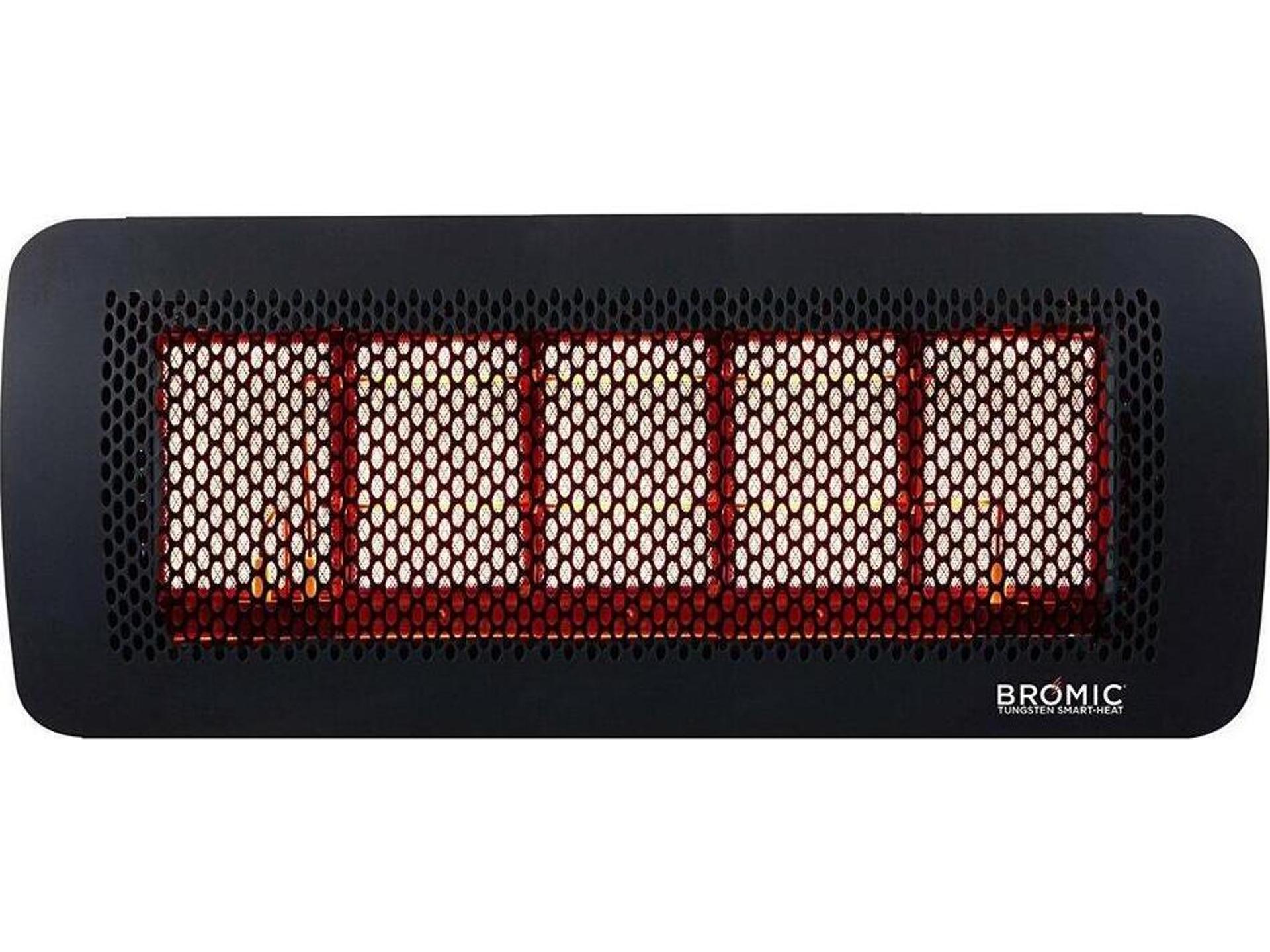 Tungsten Smart-Heat 500 Liquid Propane Gas Outdoor Patio Heater Matte Black
