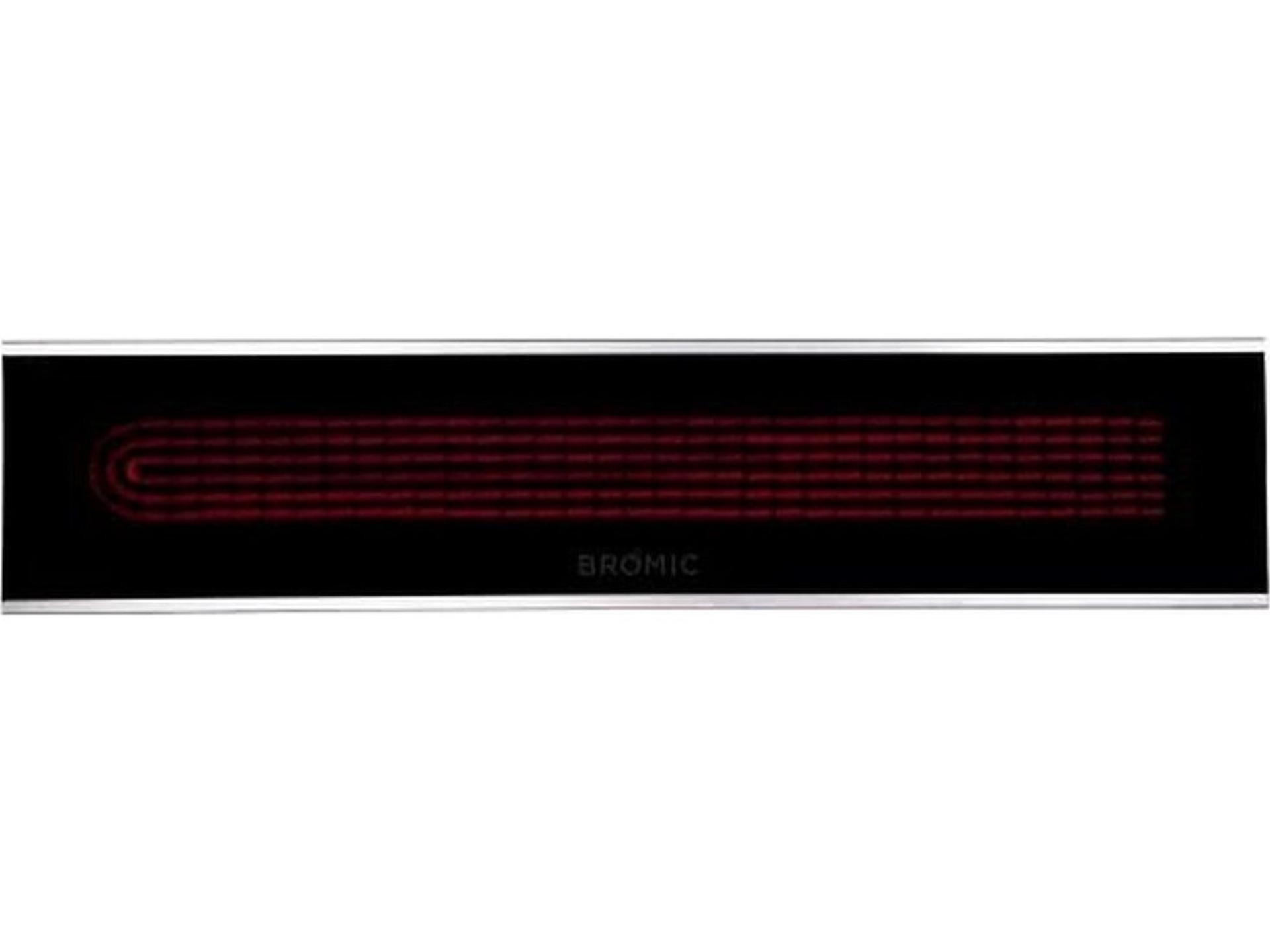 Platinum Smart-Heat Marine Grade 3400W Electric Infrared Heater in Black