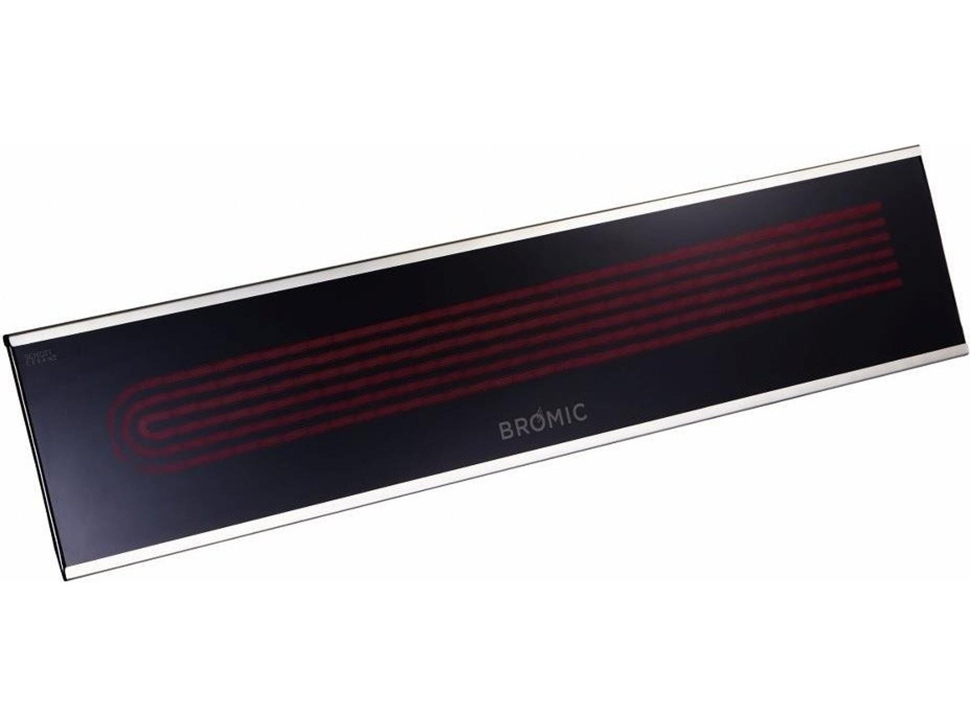 Platinum Smart-Heat Electric 3400W Outdoor Patio Heater in Black