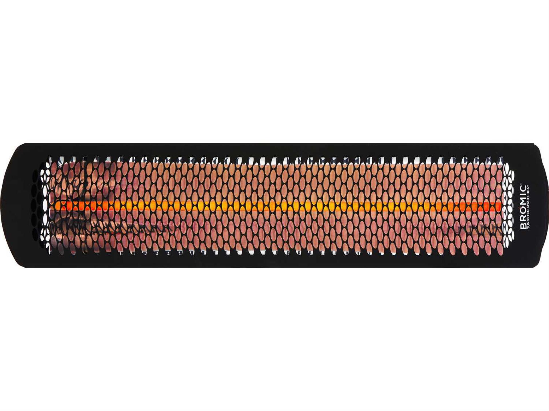 Tungsten Smart-Heat 2000W Electric Patio Heater in Black