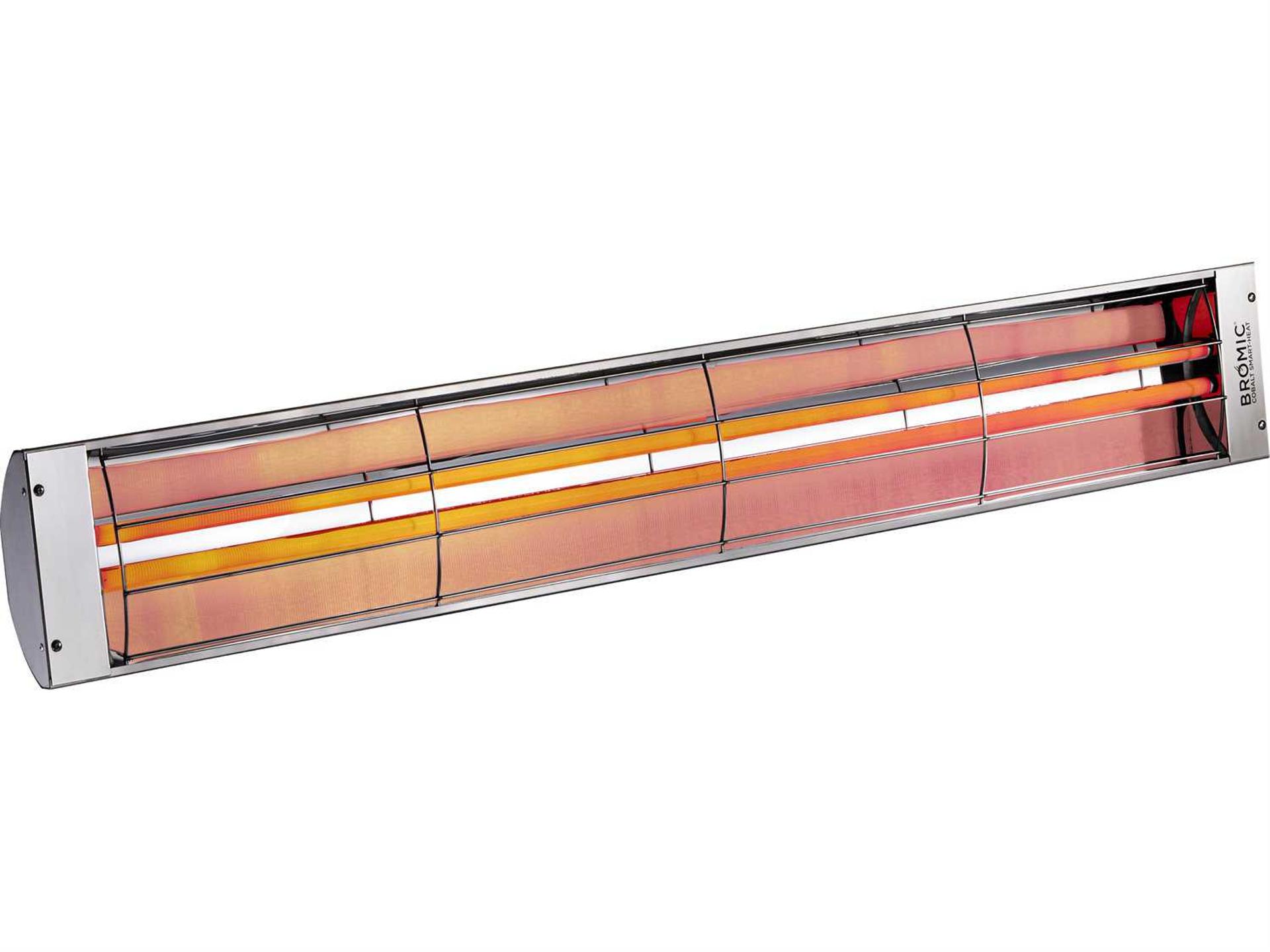 6000W Cobalt Smart-Heat Electric Infrared Patio Heater Stainless Steel