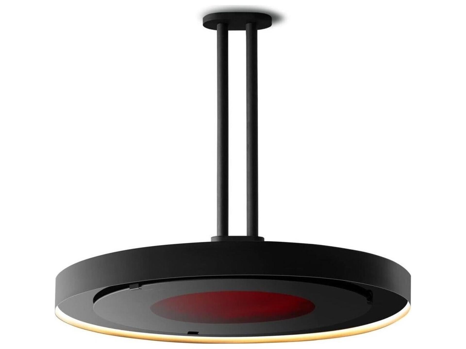 Black Pendant Patio Heater 2900W 208V