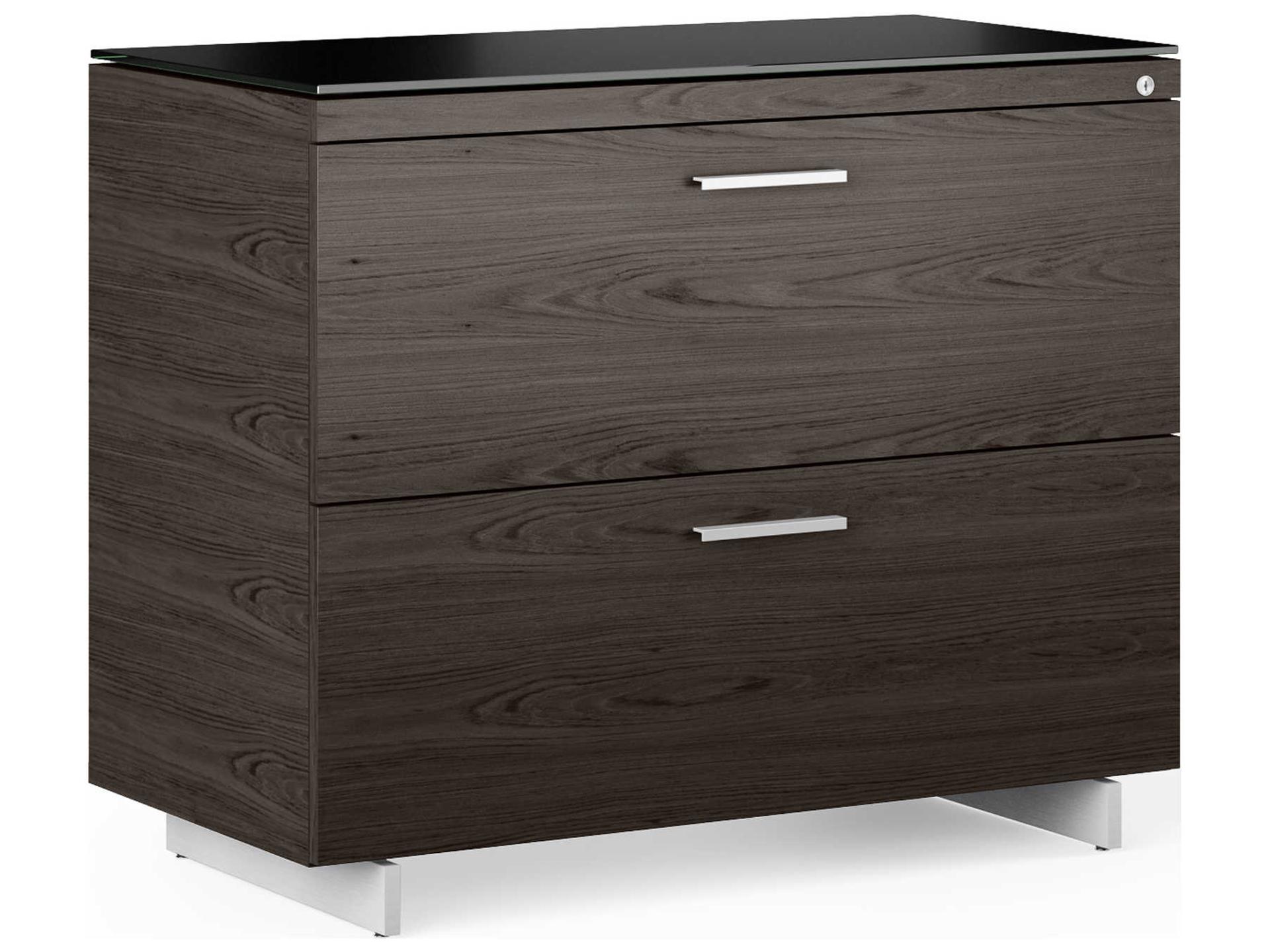 Sequel 20 Lateral File Cabinet in Charcoal
