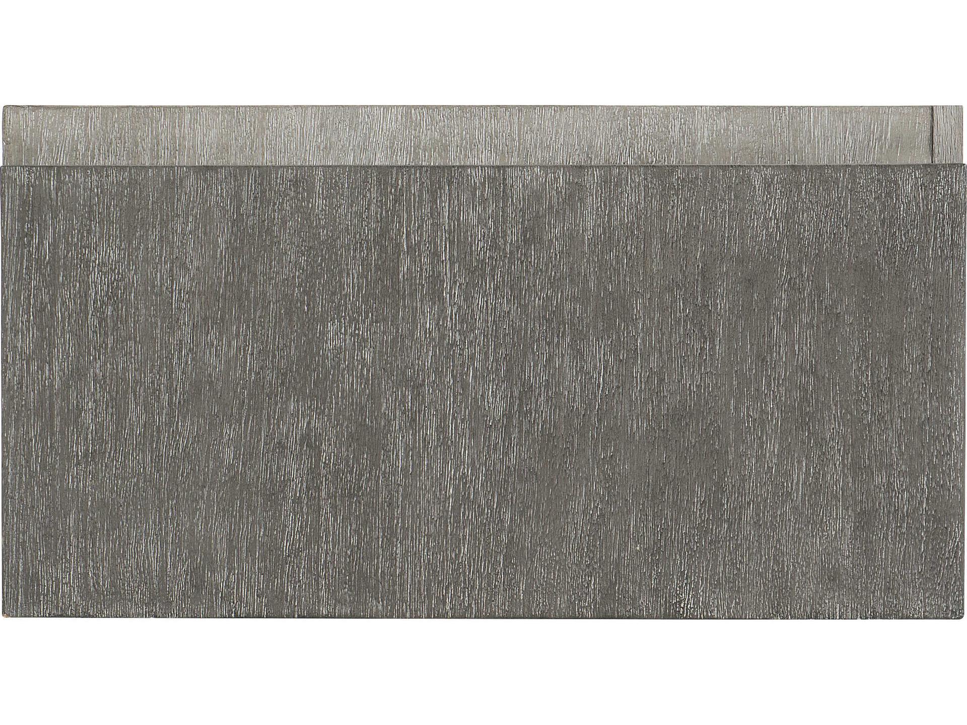 Bernhardt Foundations Rectangular Wood Dark Shale Light Cocktail Table