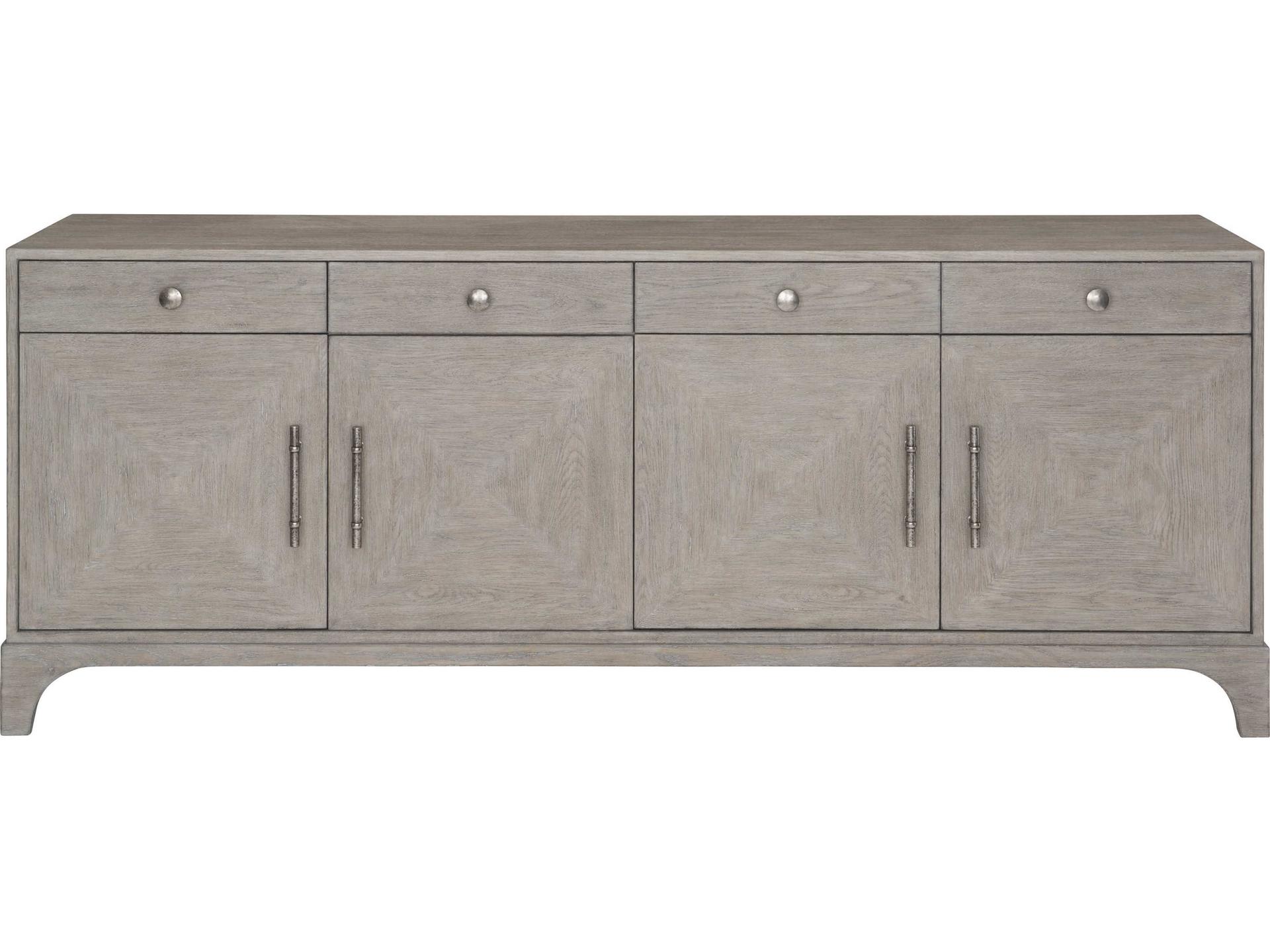 Bernhardt Albion 80" Oak Wood Entertainment Credenza
