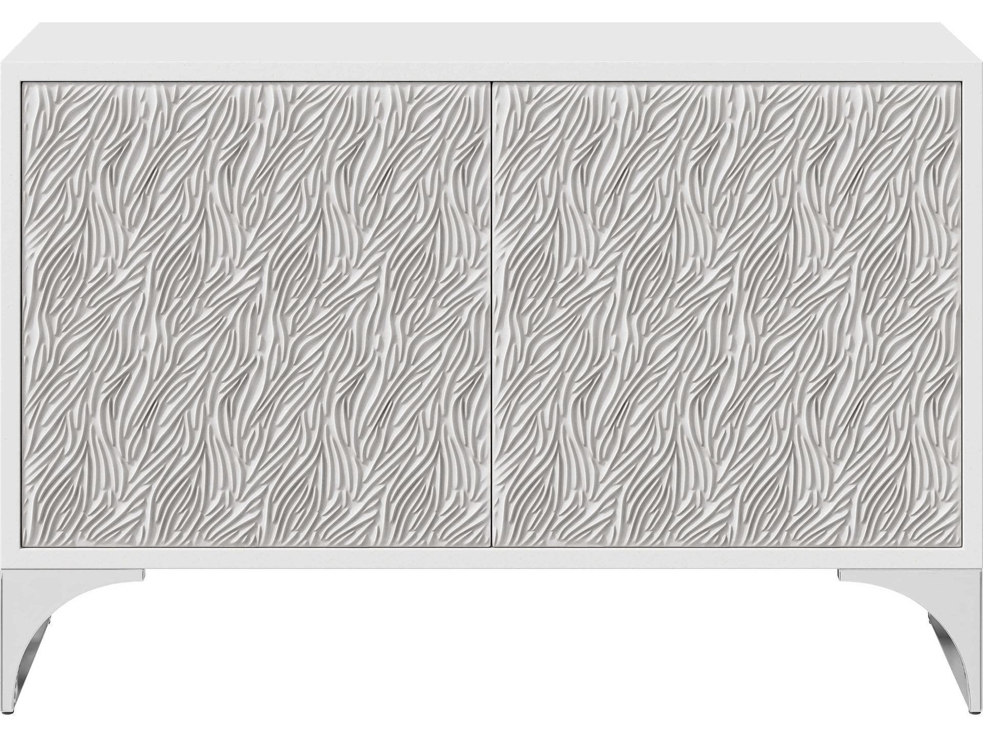 Stratum Door Chest with Fossil Faux Stone Finish