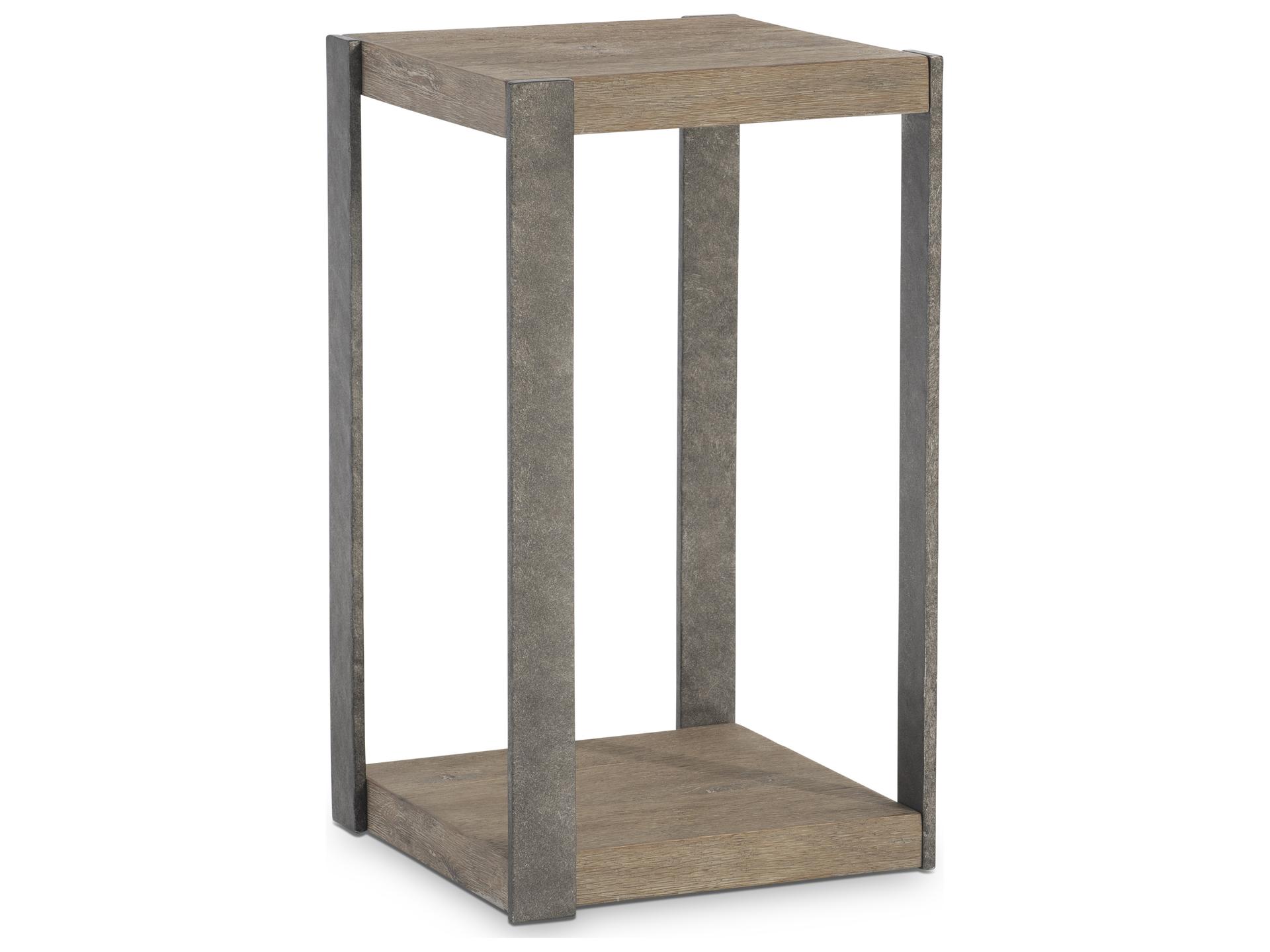 Tribeca Square Wood Aurum End Table
