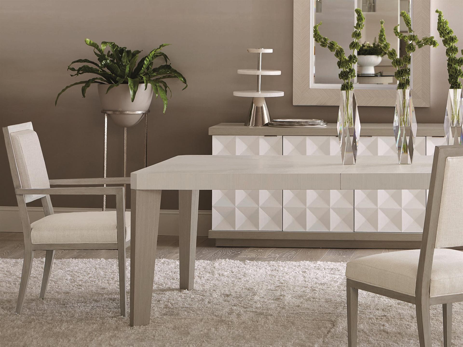 Bernhardt Axiom Poplar Wood Dining Room Set