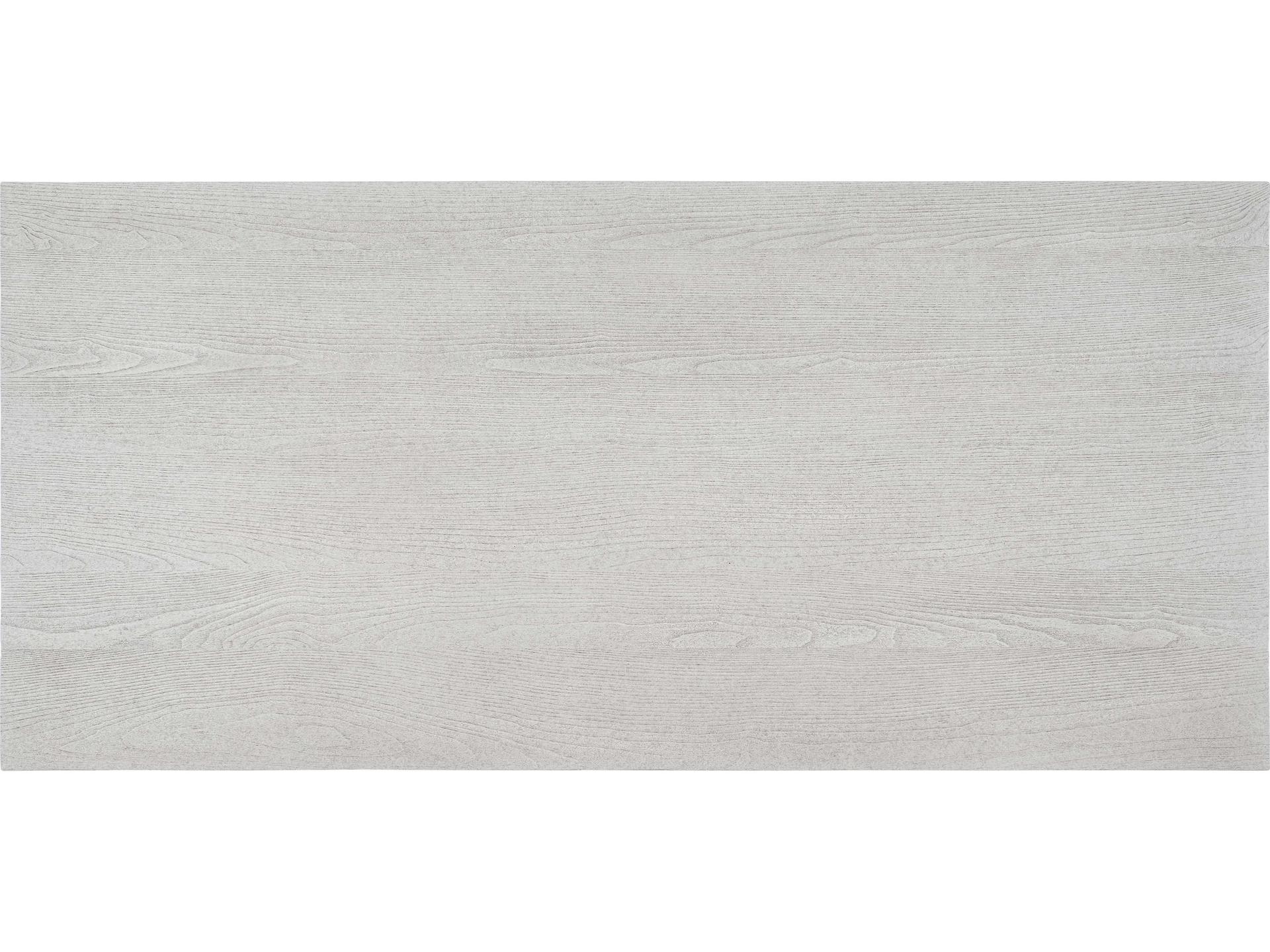 Bernhardt Living Summerton Rectangular Wood Sandblasted White Cocktail Table