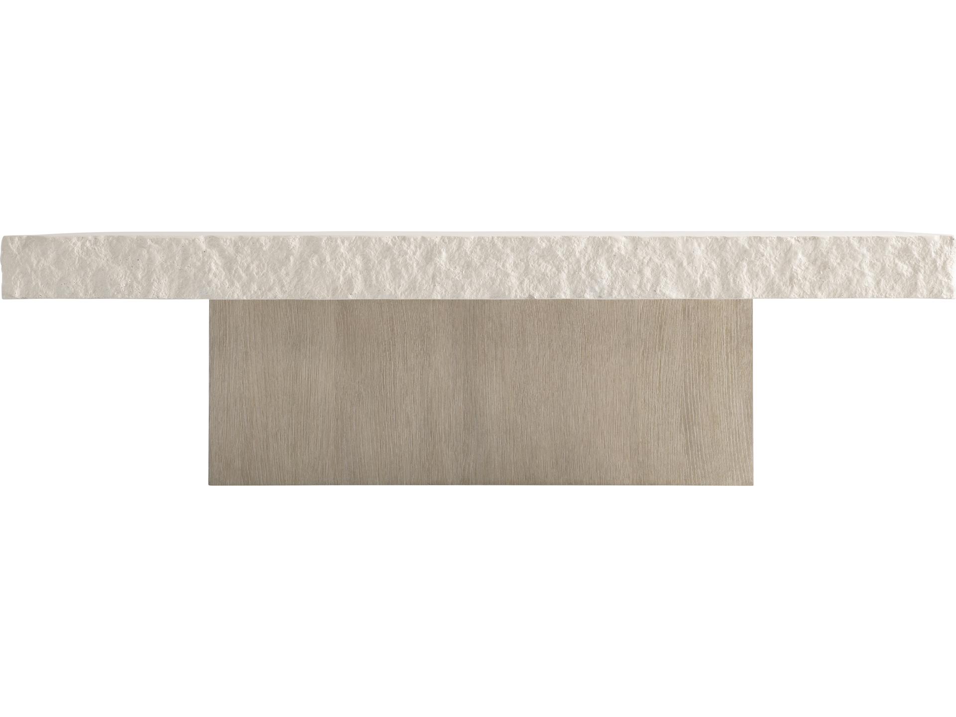 Bernhardt Beauclair Rectangular Concrete Coffee Table