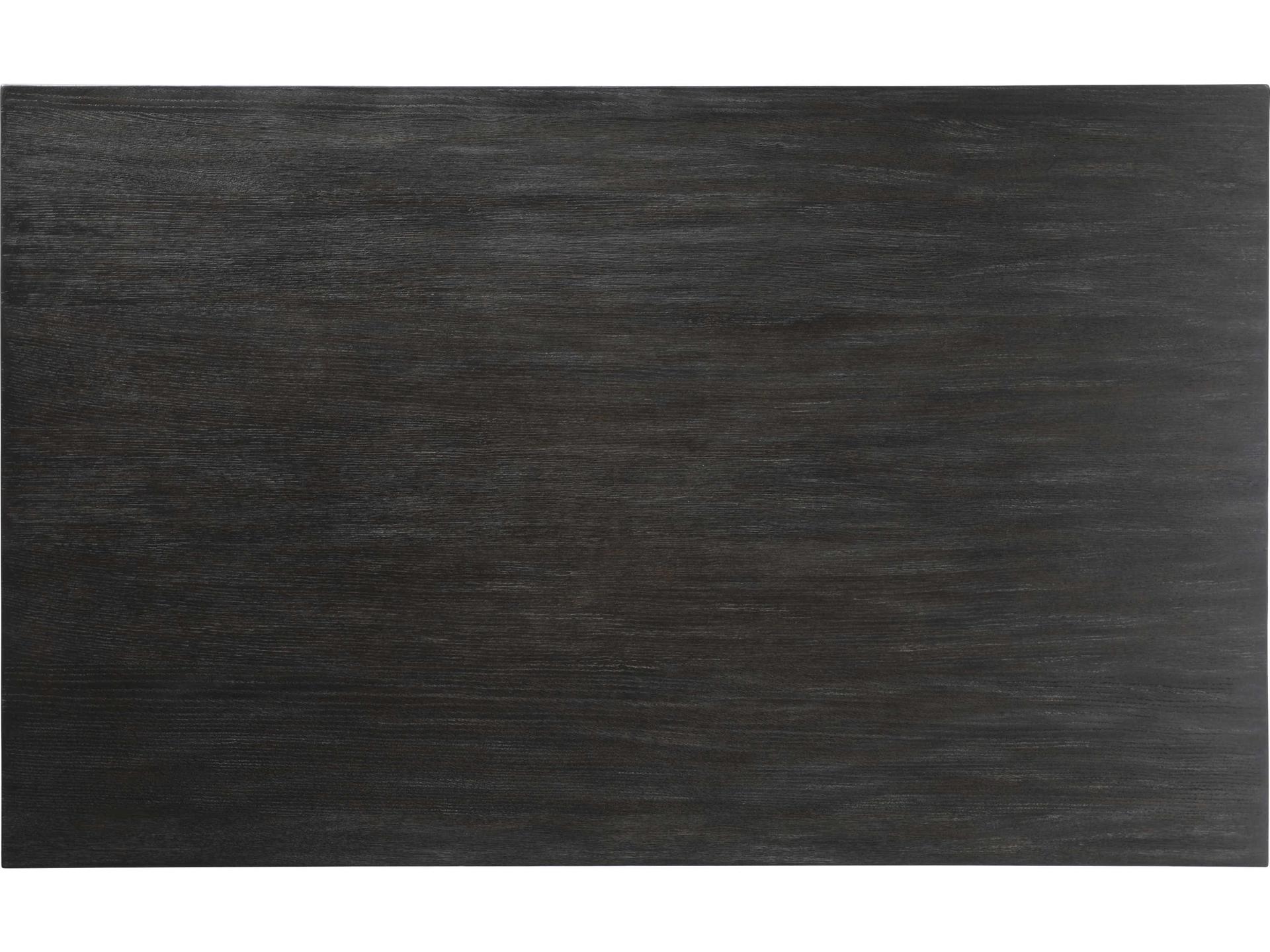 Bernhardt Micah Rectangular Wood Black Truffle Cocktail Table