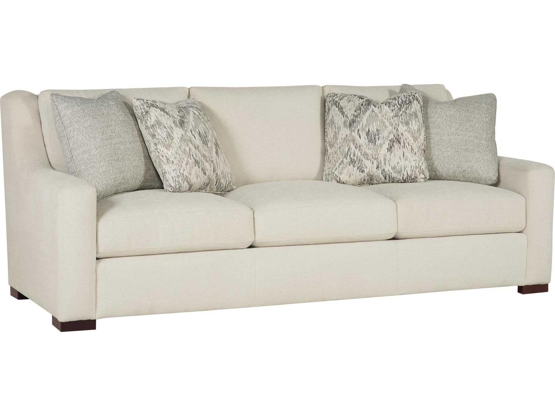 Germain 3-Seat Fabric Sofa with Sloped Arms