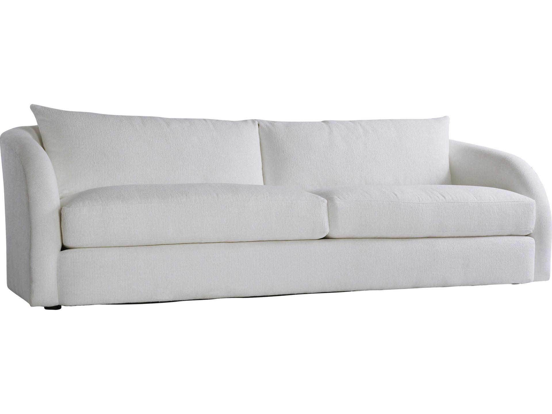 Palermo Outdoor 3-Seat Sofa Performance Fabric in Matte Black