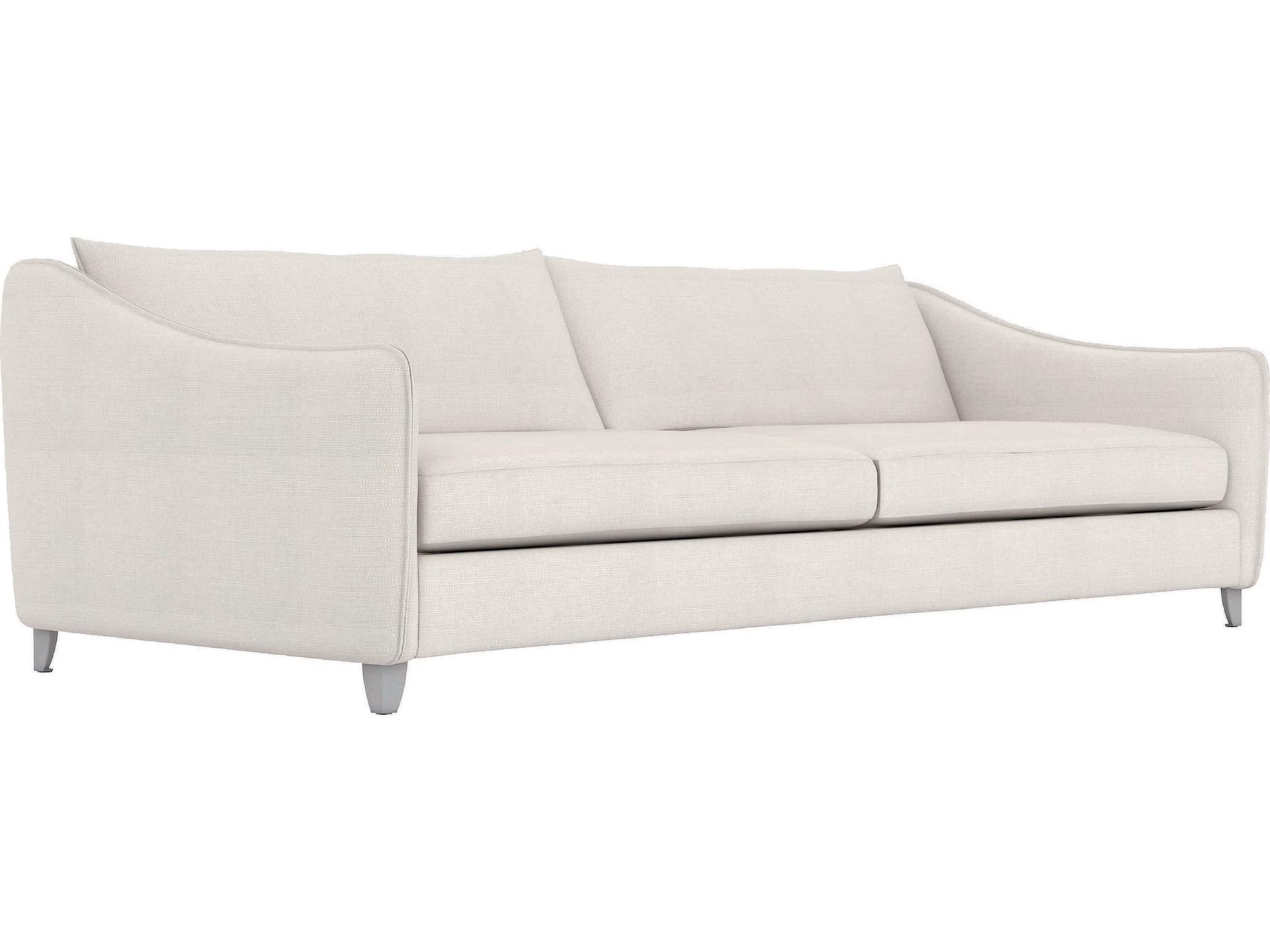 Monterey 2-Seat Outdoor All-Weather Fabric Sofa in Pewter Gray