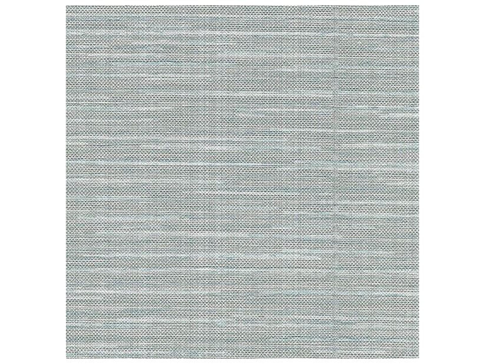 Bay Ridge Blue Linen Texture Unpasted Wallpaper