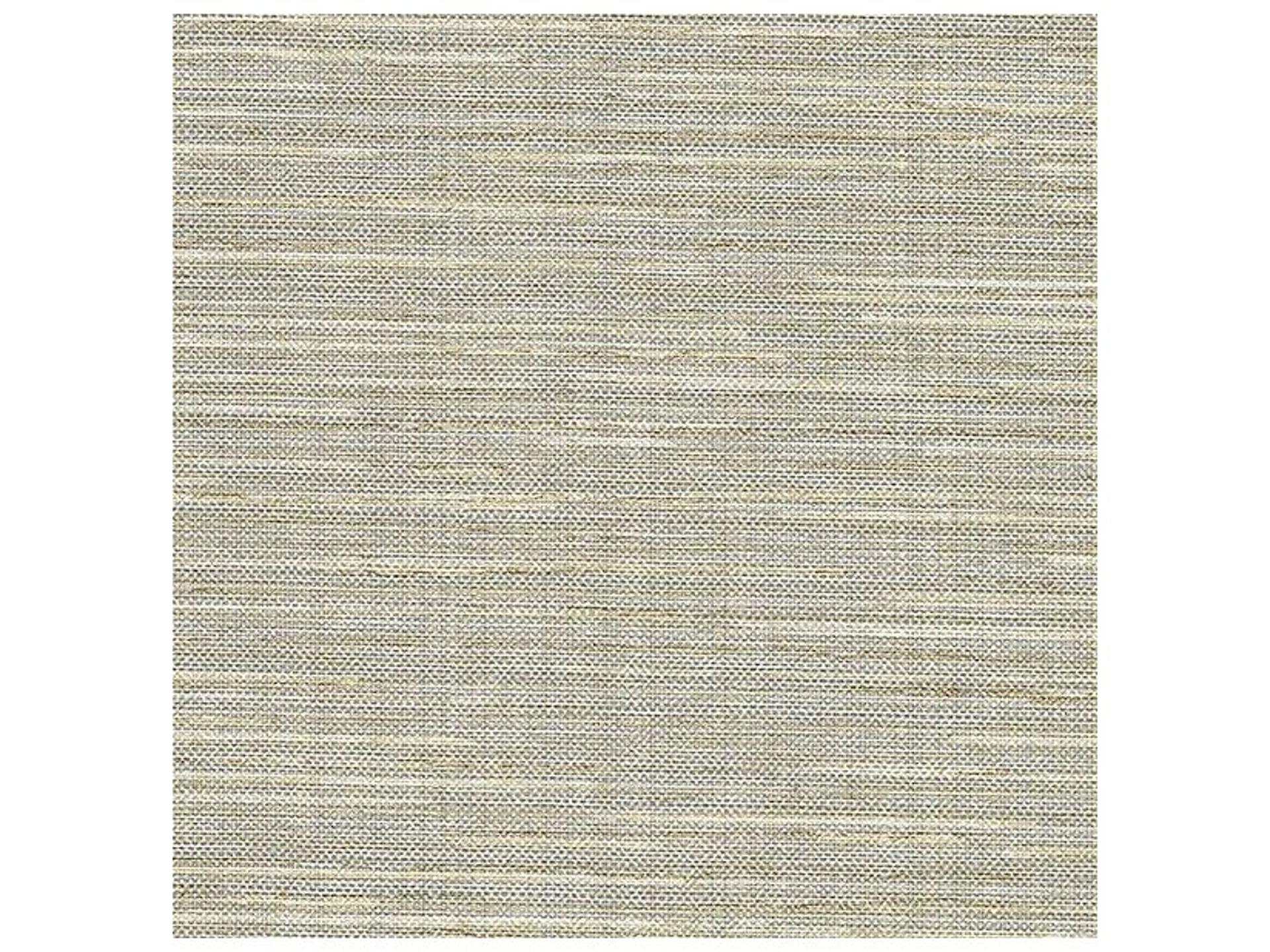 Bay Ridge Linen Texture Wallpaper in Beige
