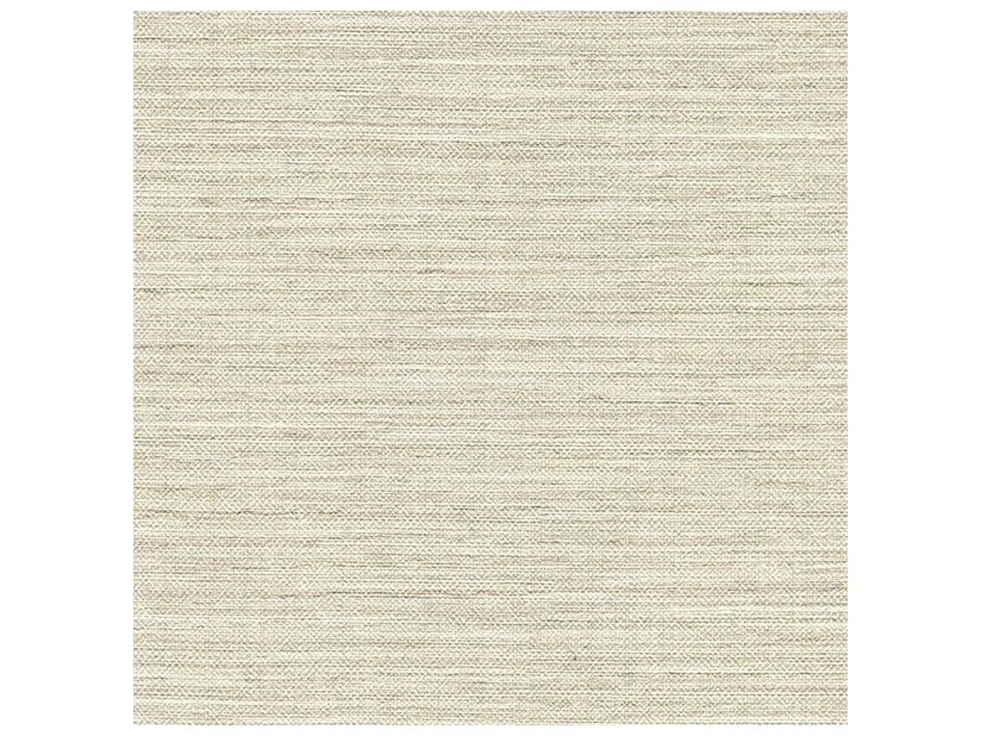 Bay Ridge Neutral Linen Texture Unpasted Wallpaper
