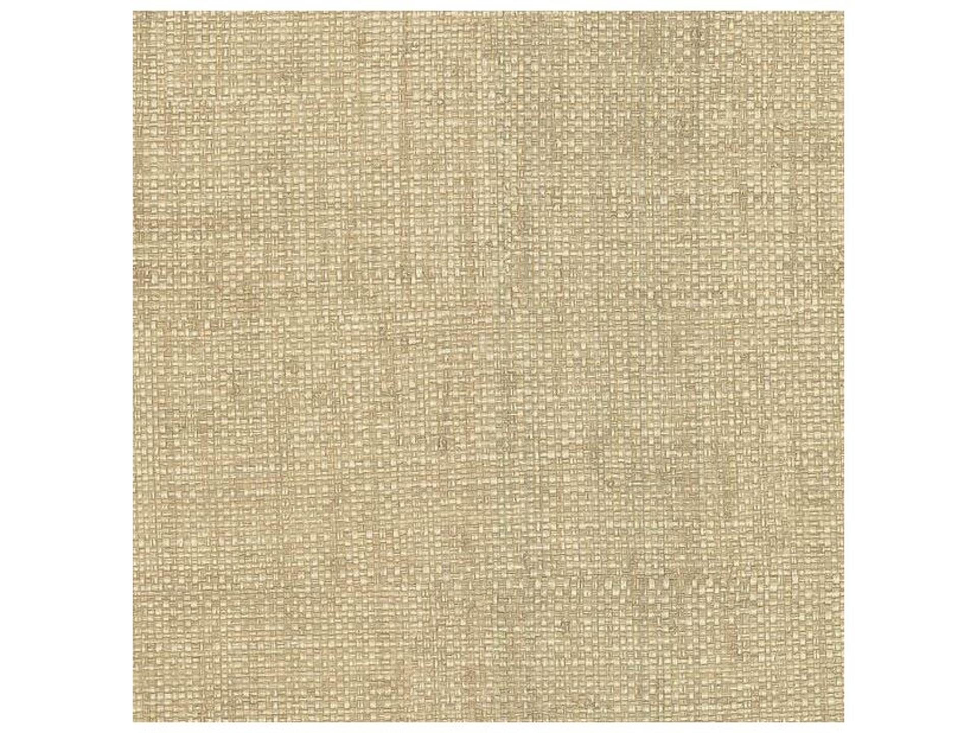 Warner Textures Caviar Beige Basketweave Unpasted Wallpaper