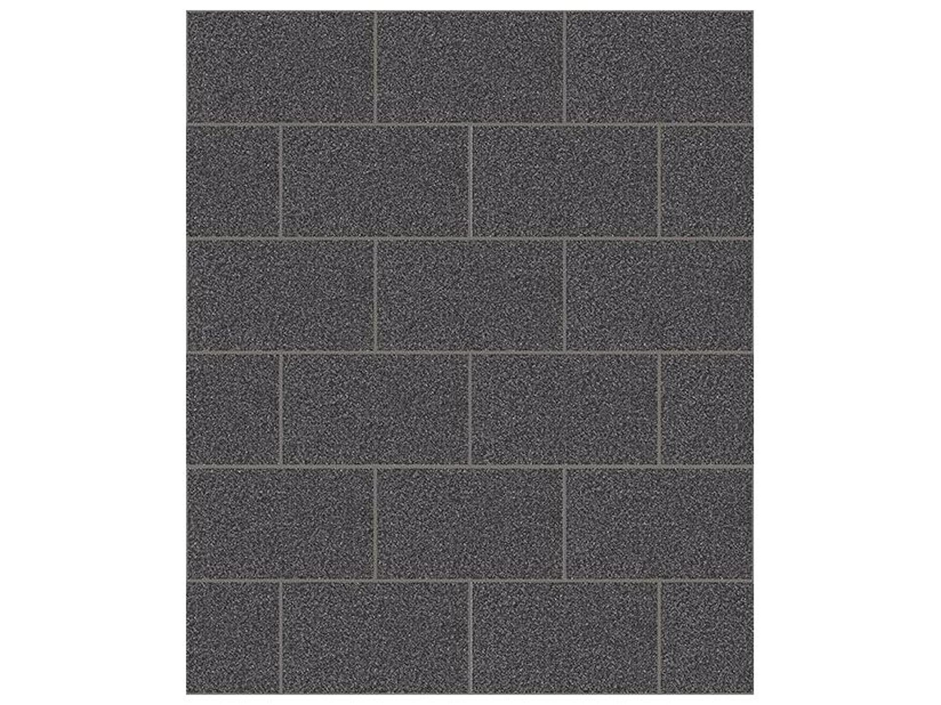 Advantage Neale Black Subway Tile Wallpaper