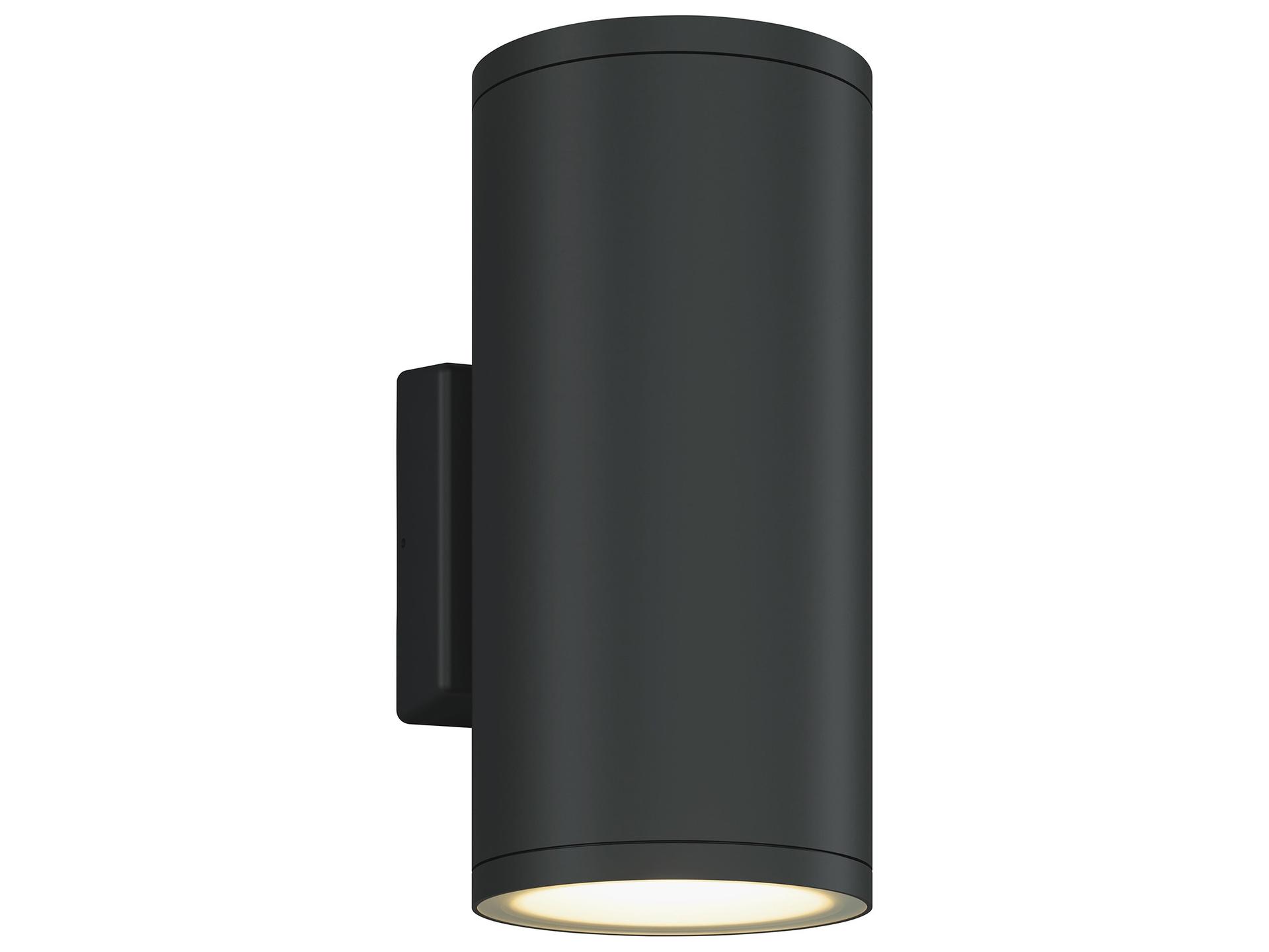 Cylinder 2-Light Outdoor Wall Light