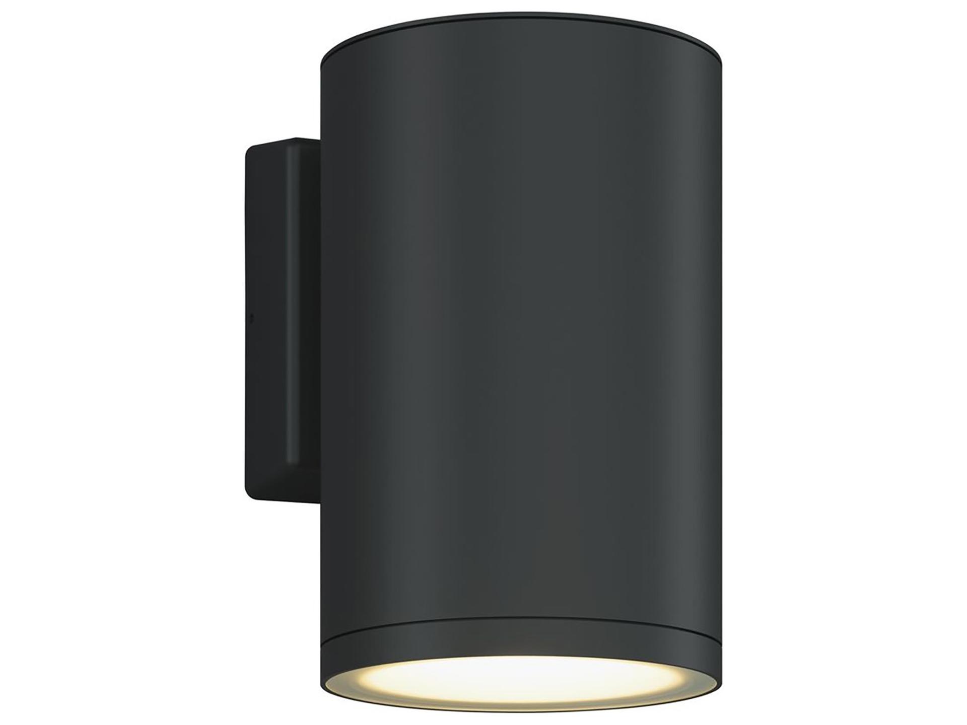 Cylinder 1-Light Outdoor Wall Sconce