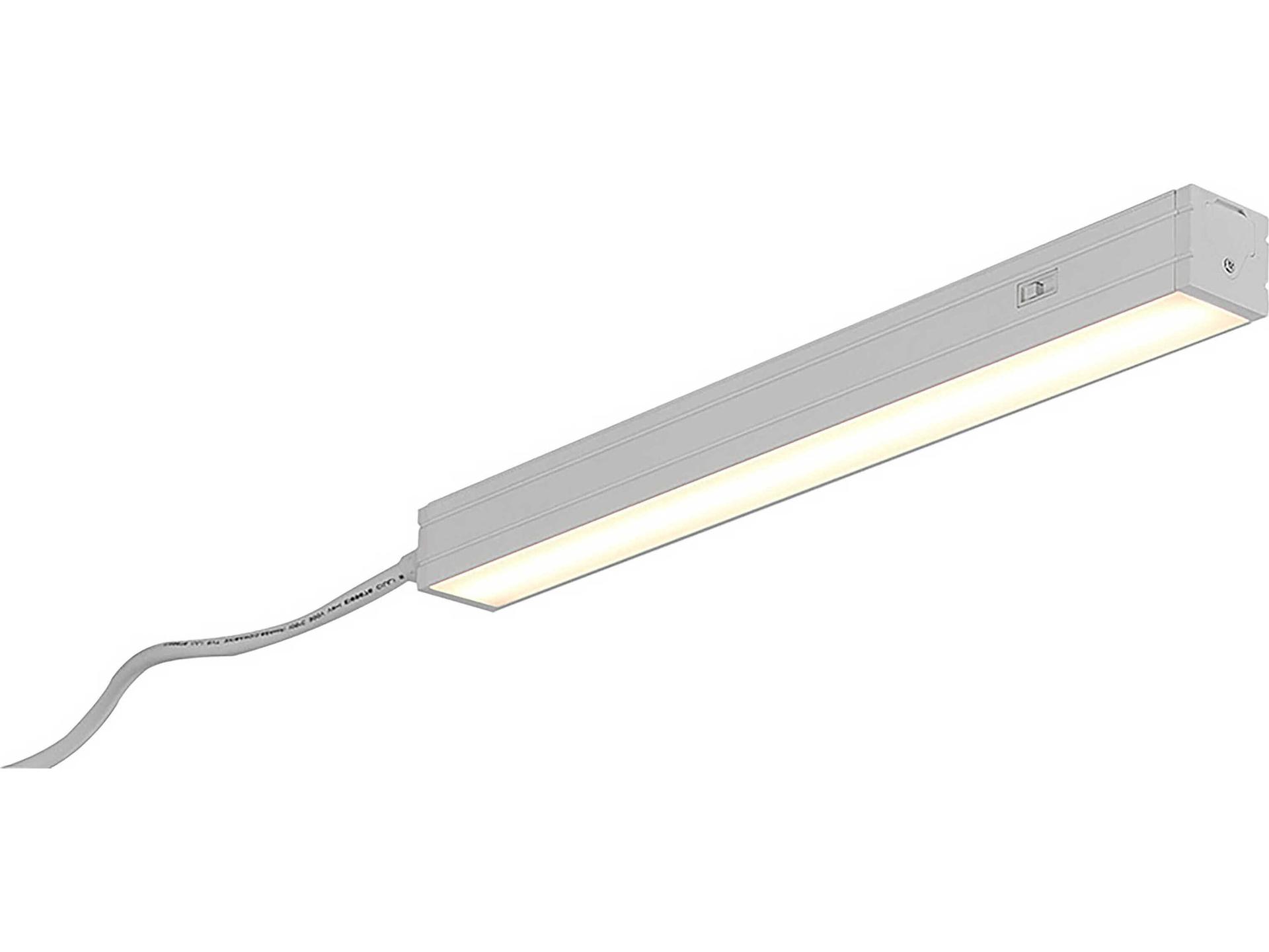 Saber 24-Inch LED Linear Flush Mount Light White CCT Selectable