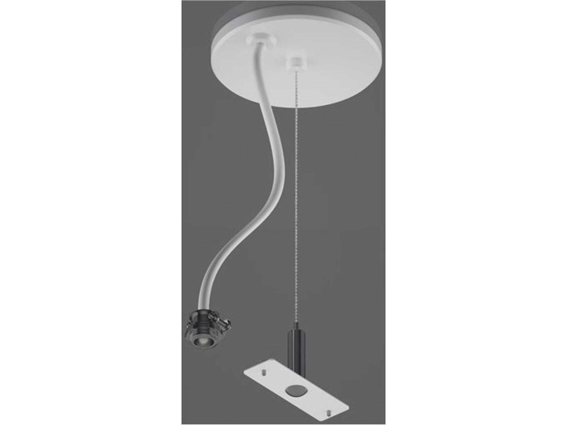 Gx 144-Inch Aircraft Suspension Kit with Power Cord Canopy in Black