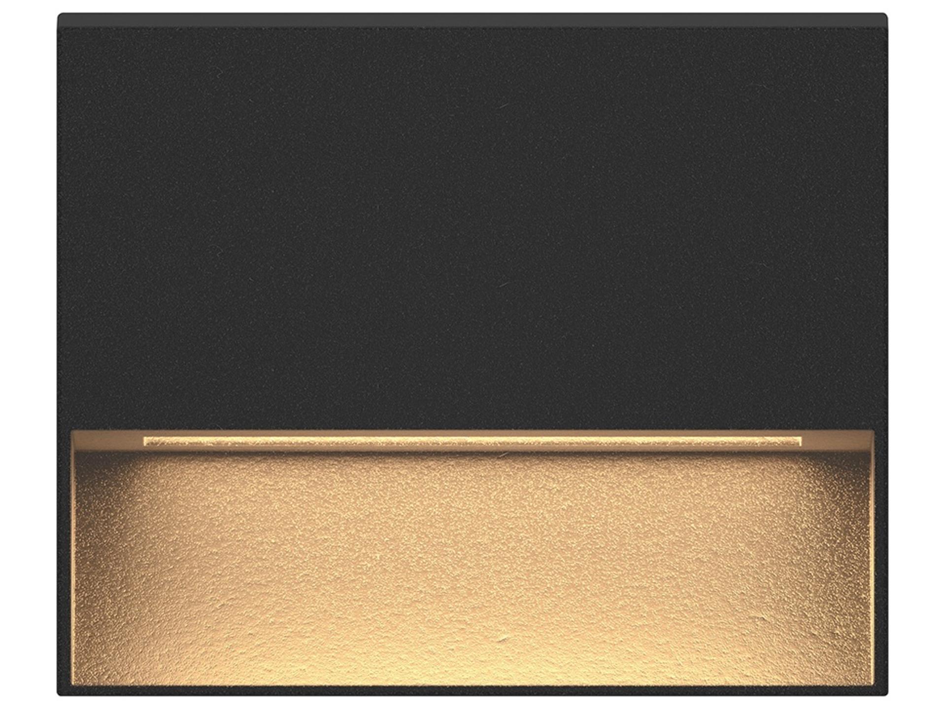 Piazza Modern Anthracite Integrated LED Outdoor Wall Light