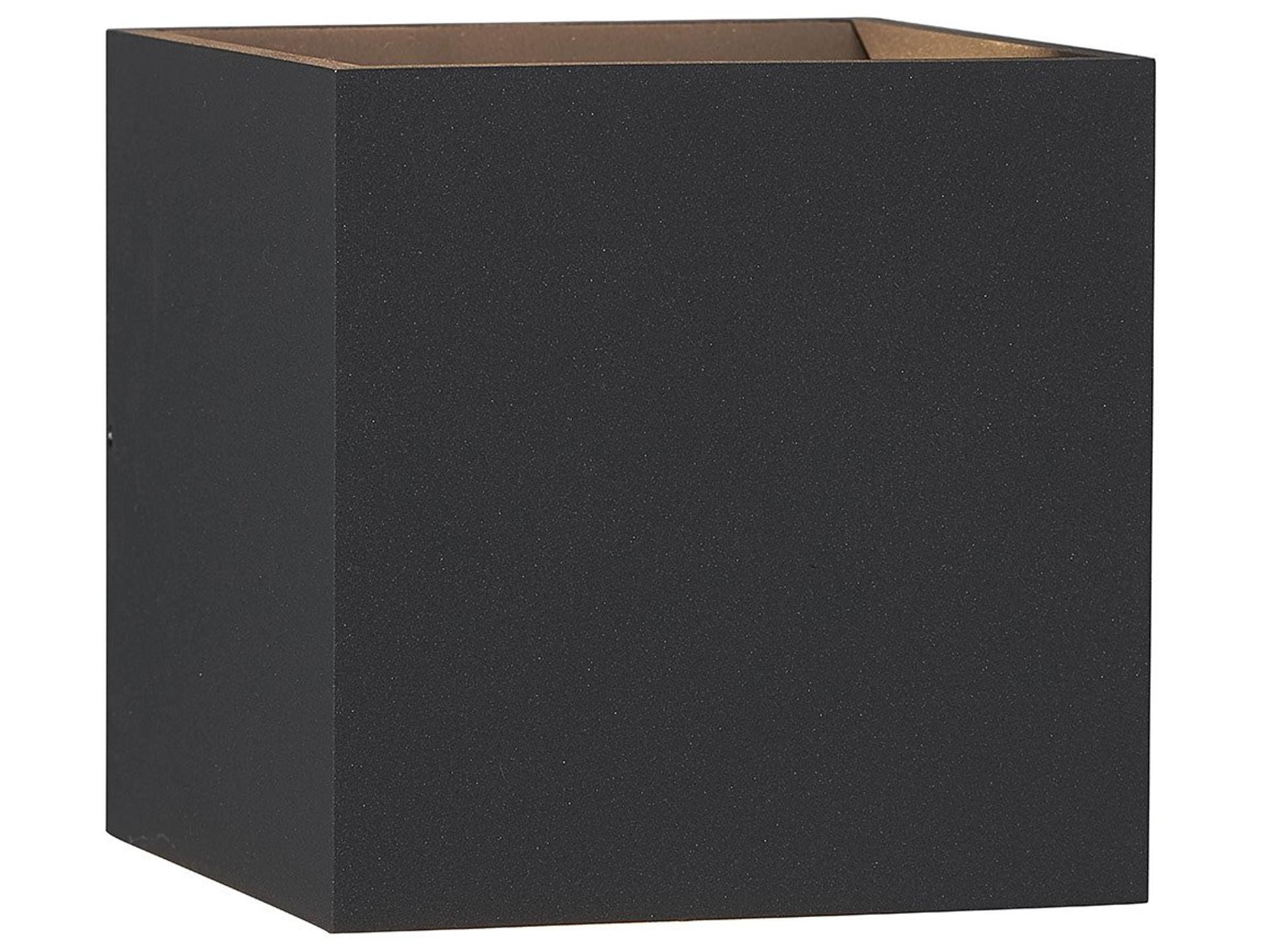 QB LED Outdoor Up and Down Wall Sconce in Black