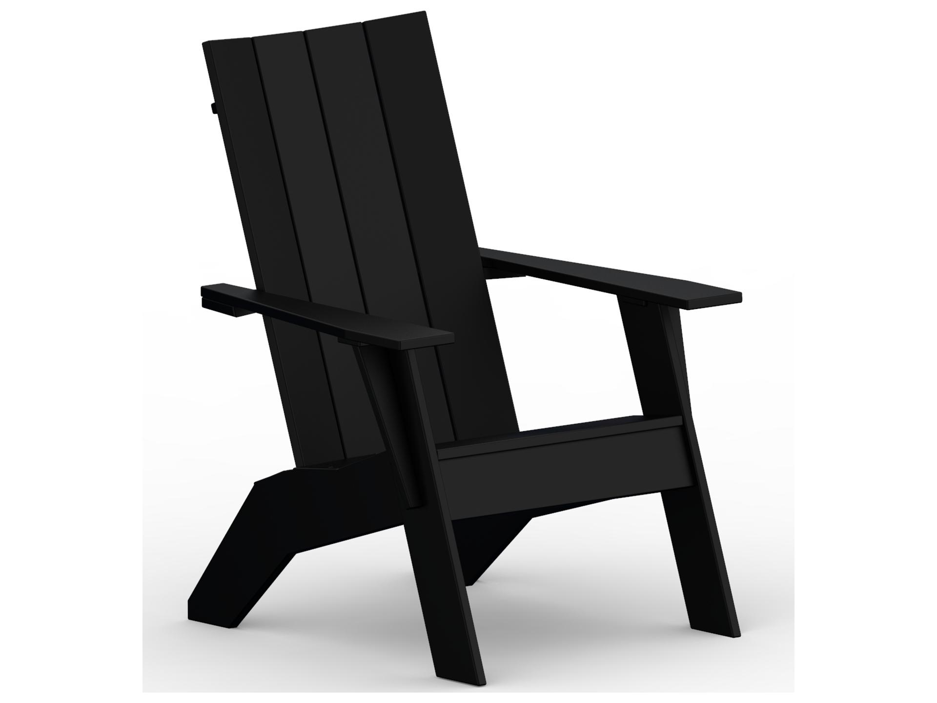 Nordic Recycled Plastic Outdoor Patio Adirondack Chair
