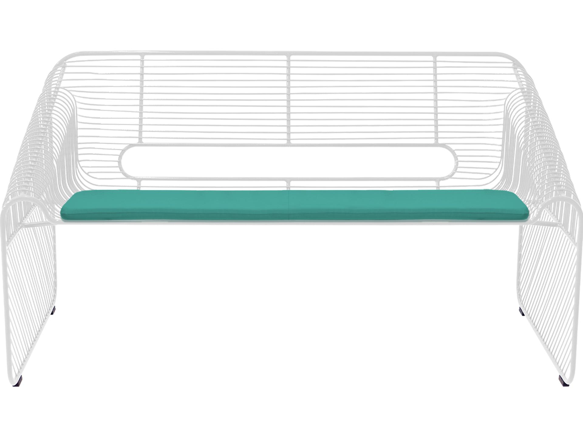 Loveseat Teal Seat Pad