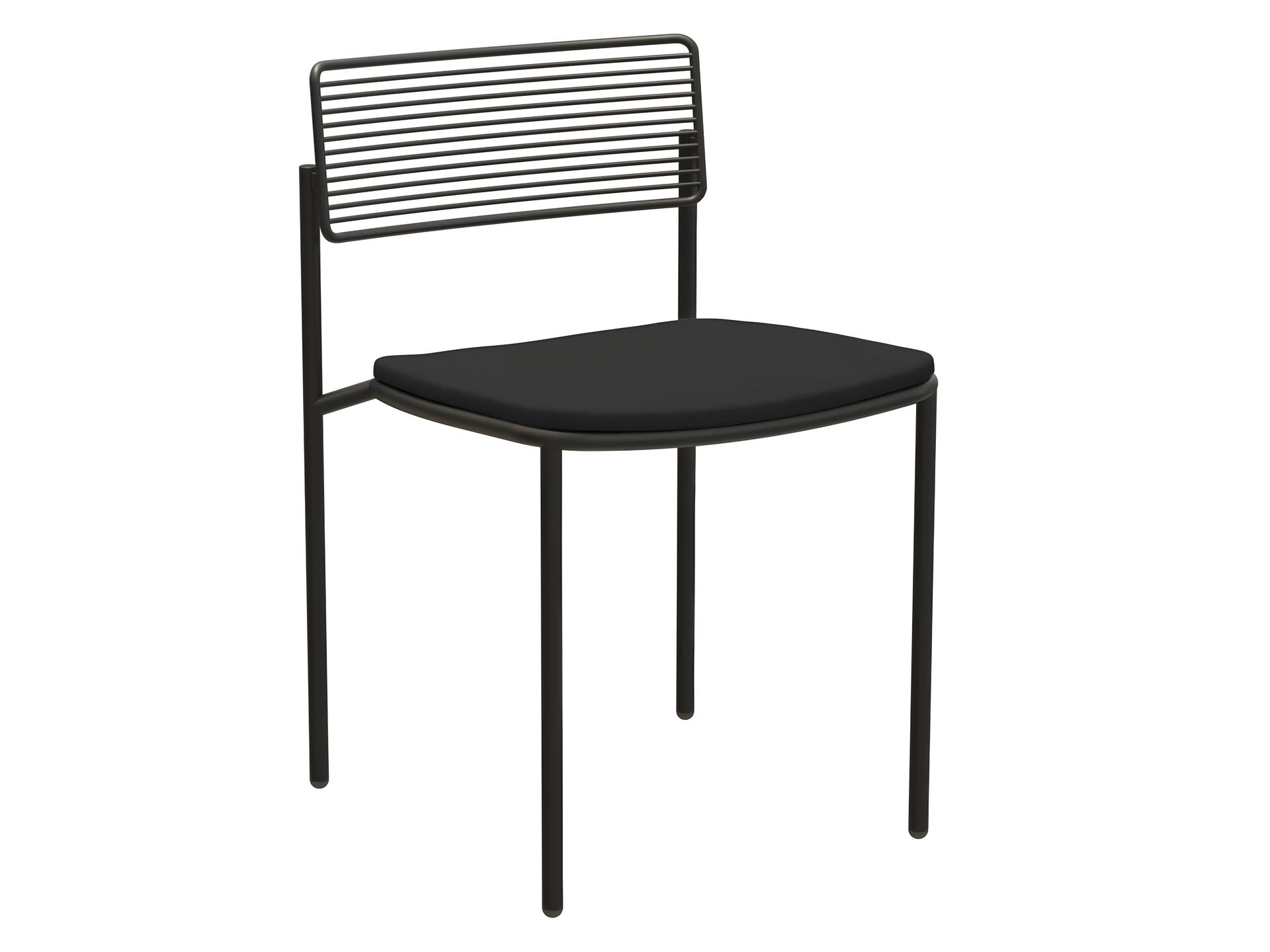Rachel Bar Stool Seat Pad in Black