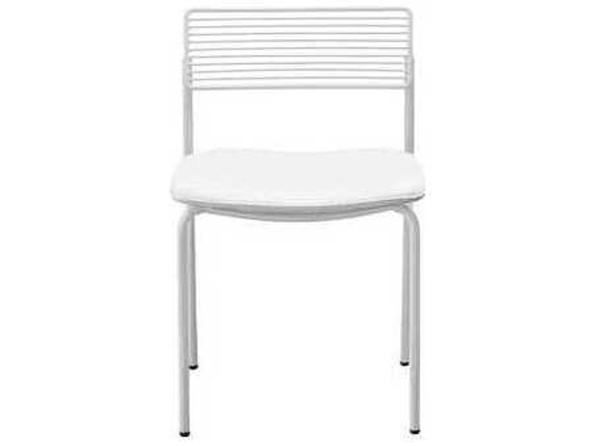 Rachel Chair White Seat Pad