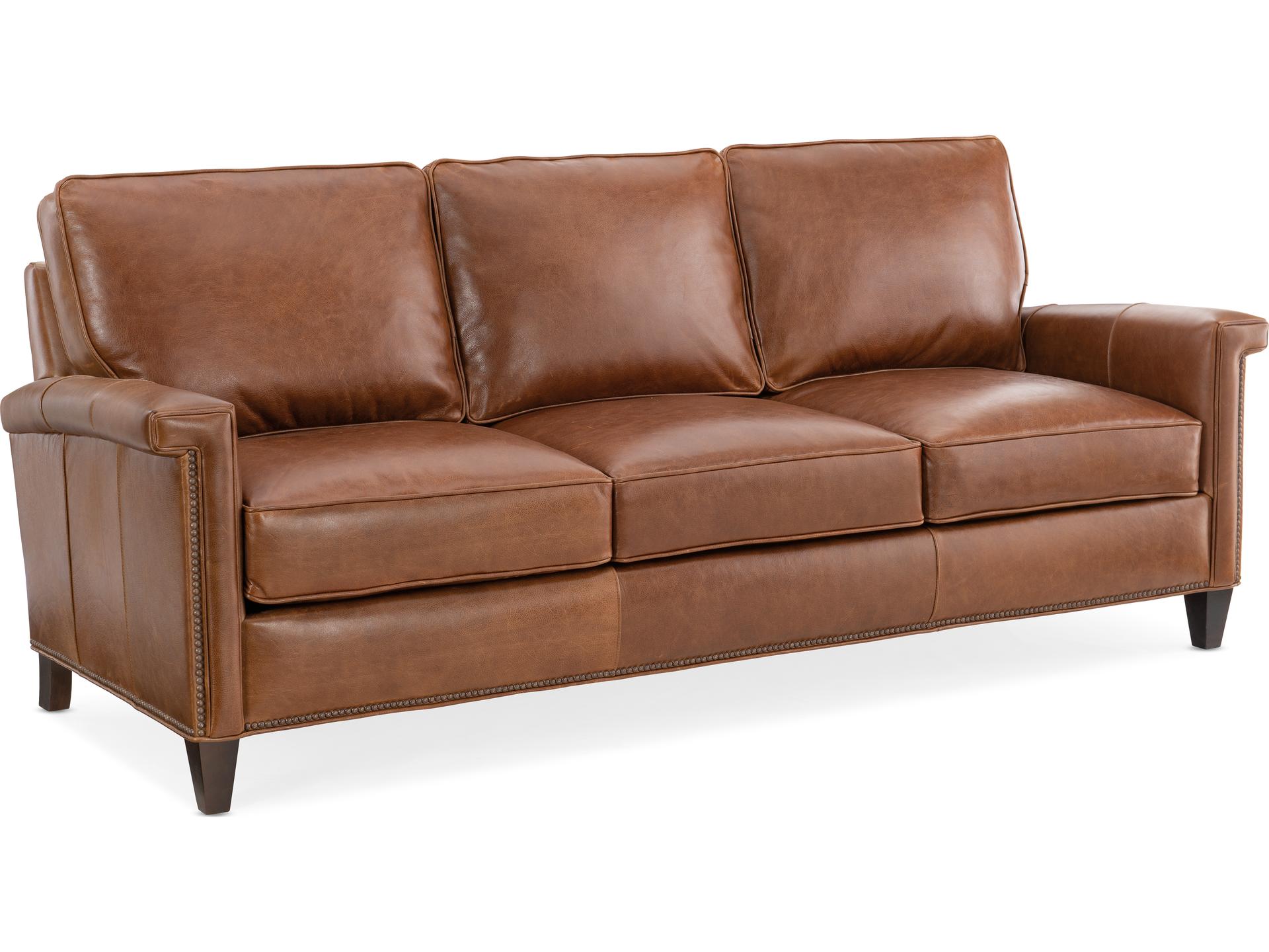 Mallory 3-Seat Genuine Leather Sofa