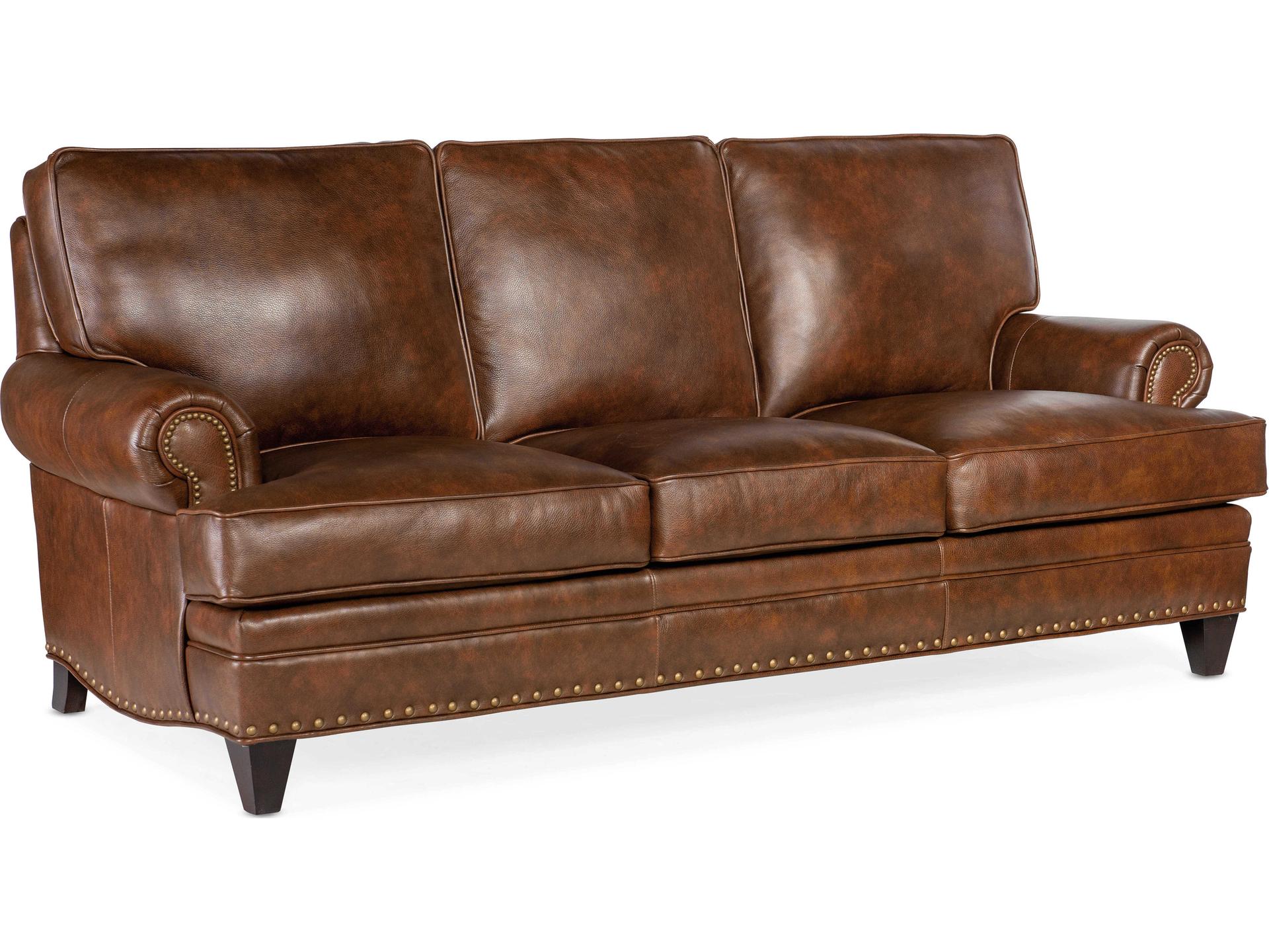 Carrado 3-Seat Leather Sofa