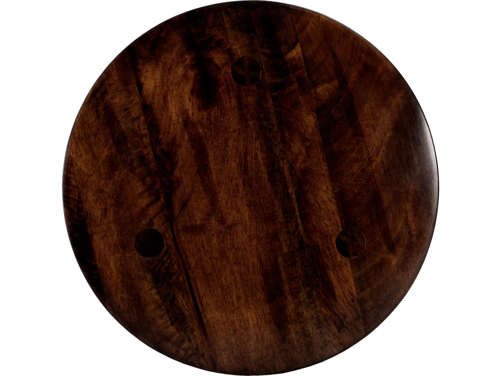 Butler Fluornoy Round Wood Brown End Table