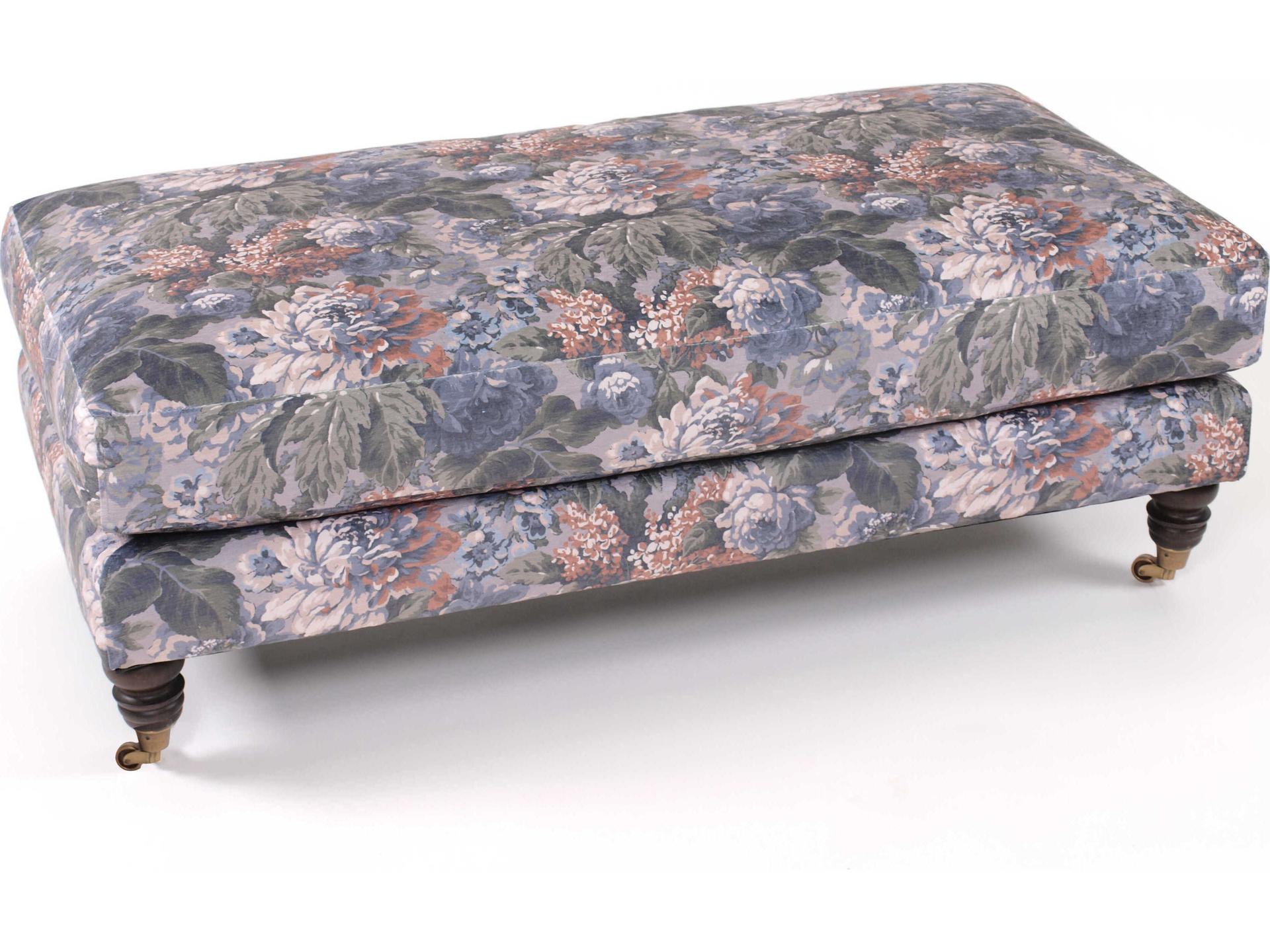 Celeste Upholstered Ottoman in Fabric