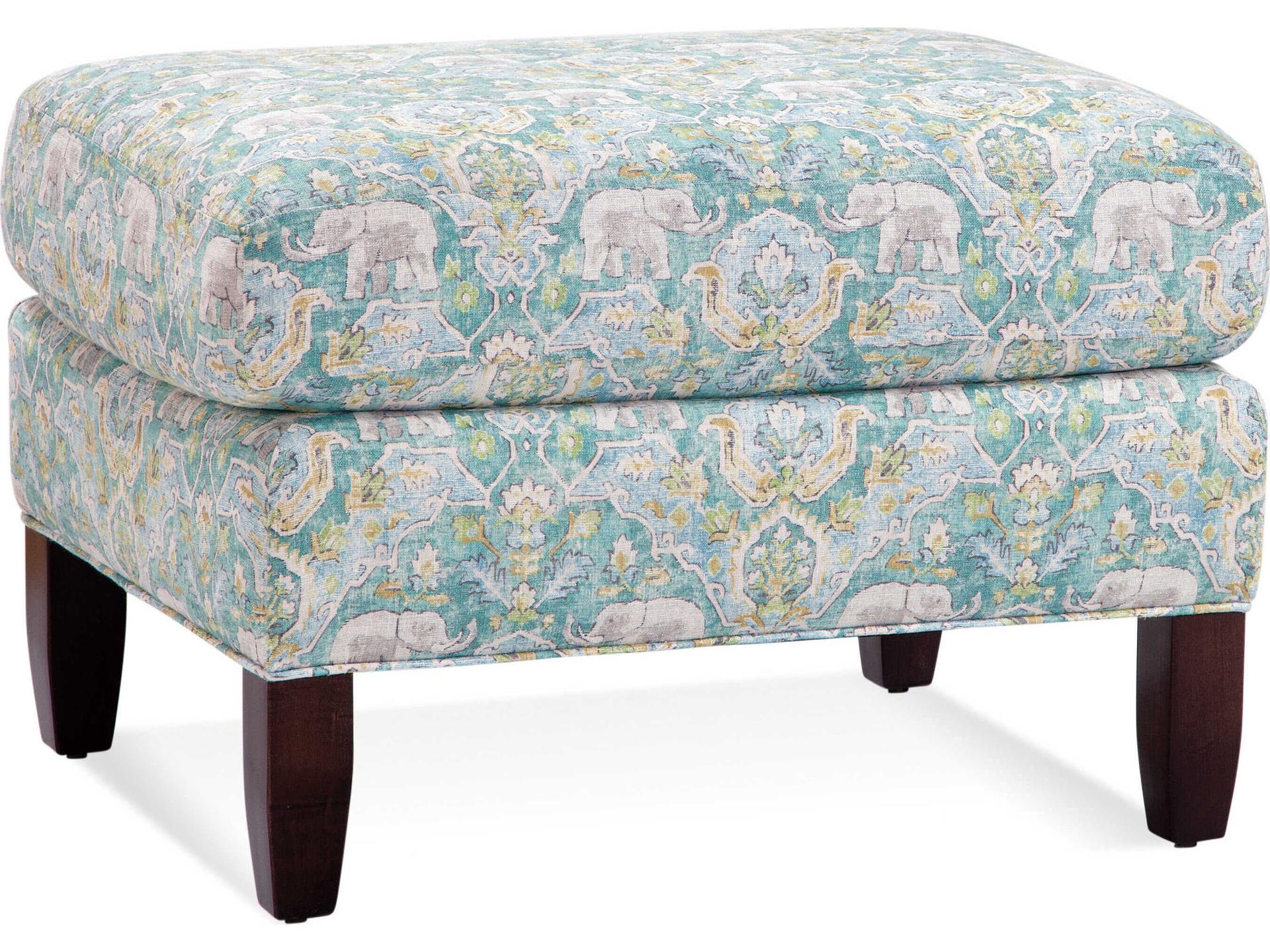 Henry Ottoman with Tapered Legs