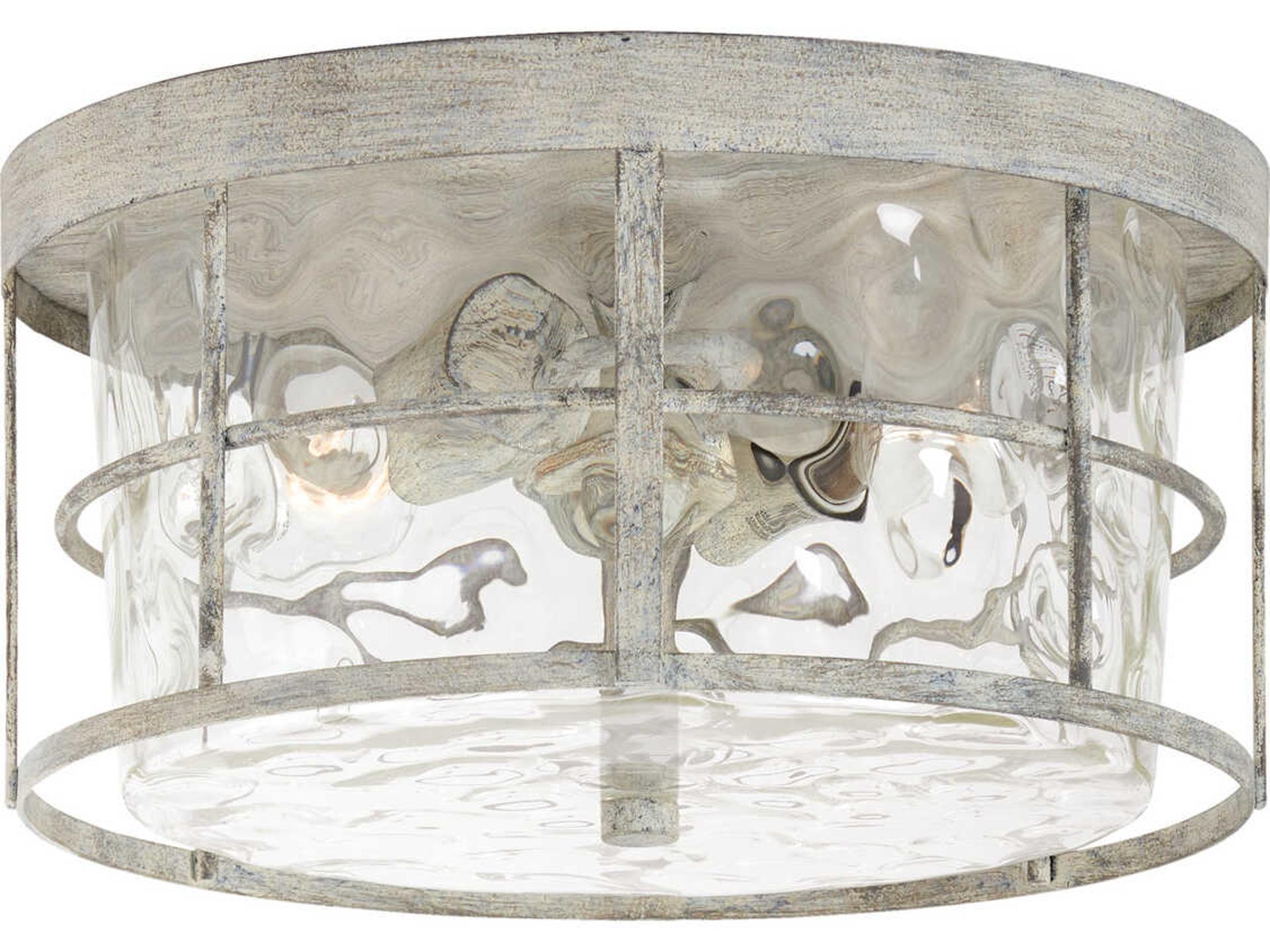 Beaufort 2-Light Flush Mount Ceiling Light in Mystic Sand