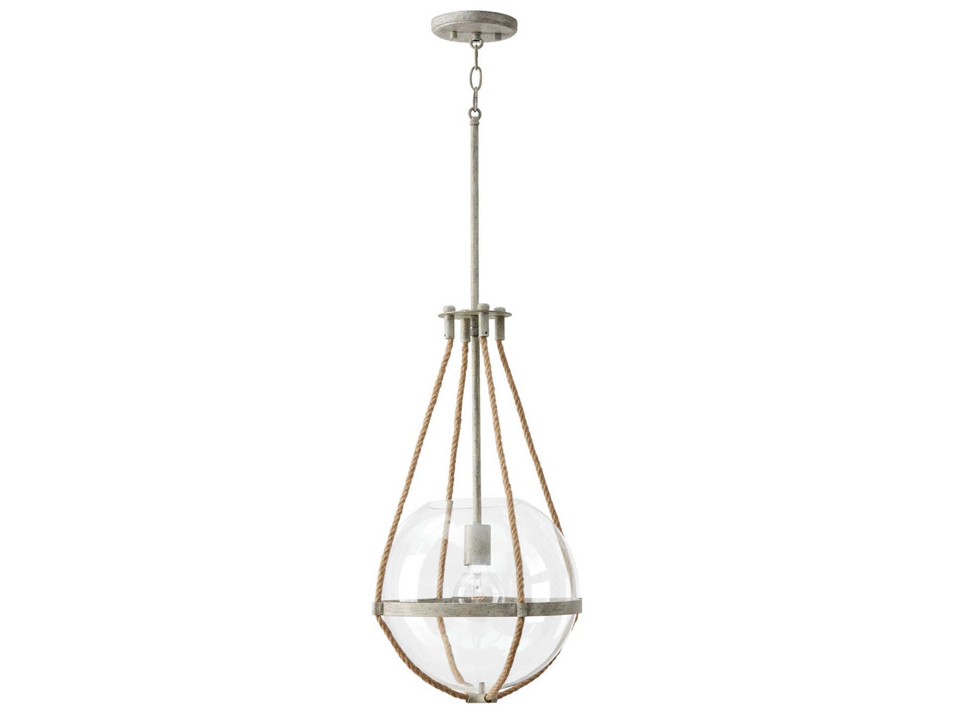 Beaufort Globe Pendant Light in Mystic Sand