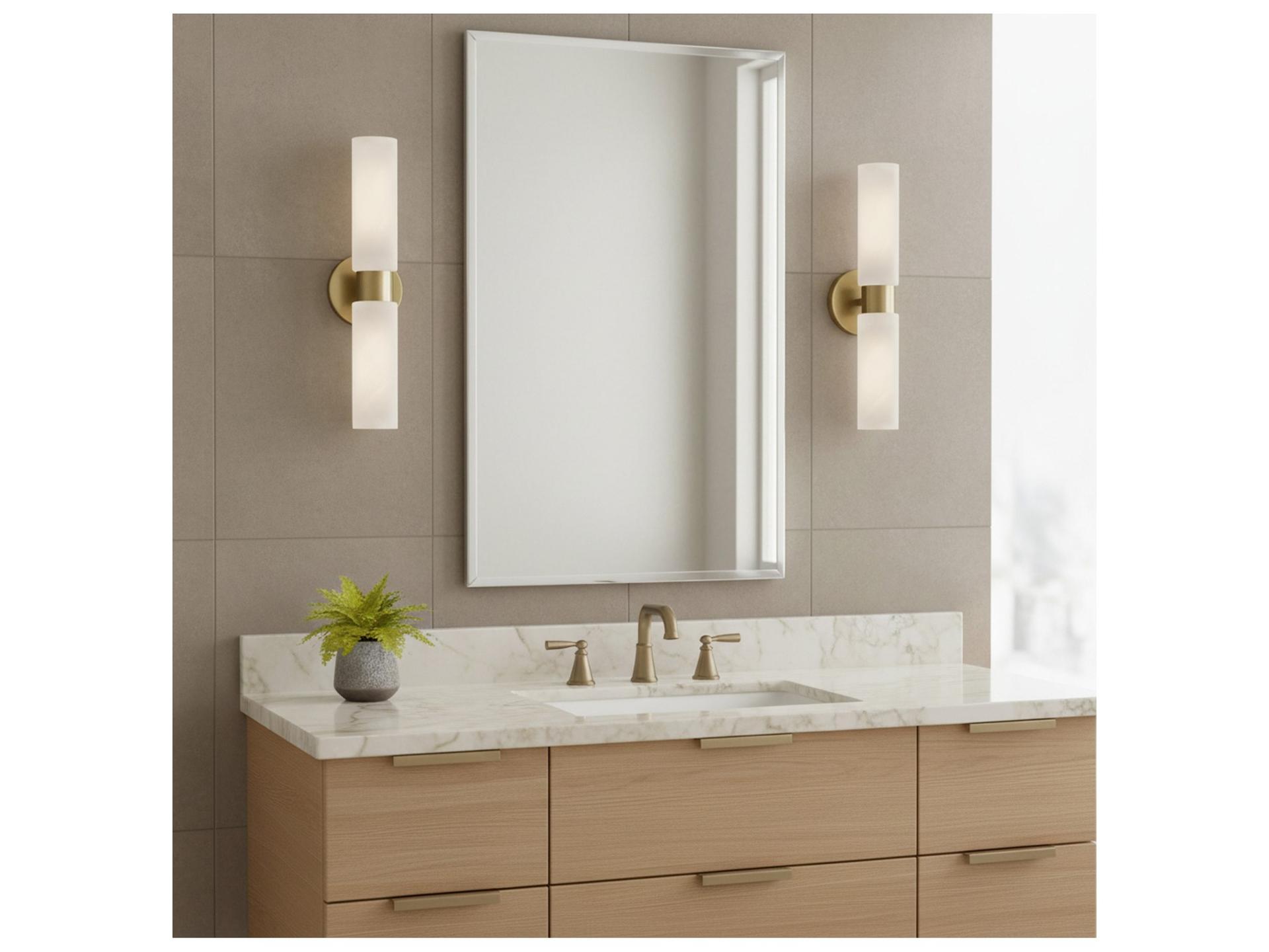Capital Lighting Alyssa 2-Light Aged Brass Wall Sconce