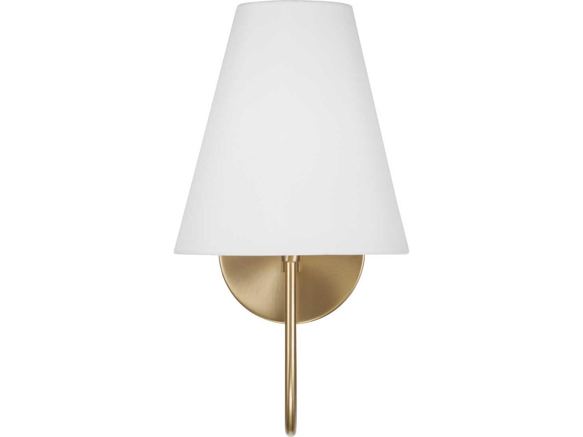 Capital Lighting Julia 1-Light Matte Brass Wall Sconce