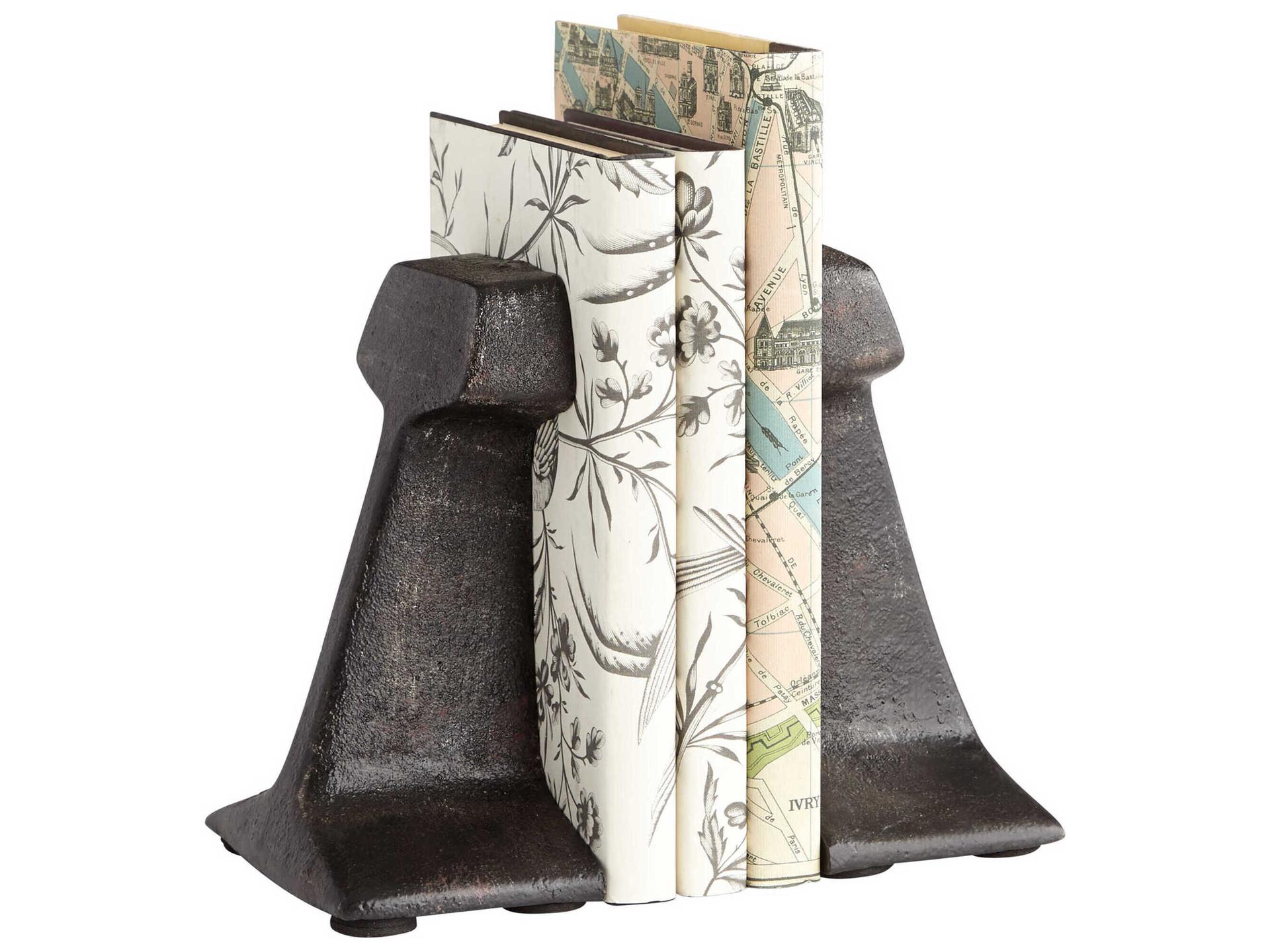Smithy Zinc Bookends