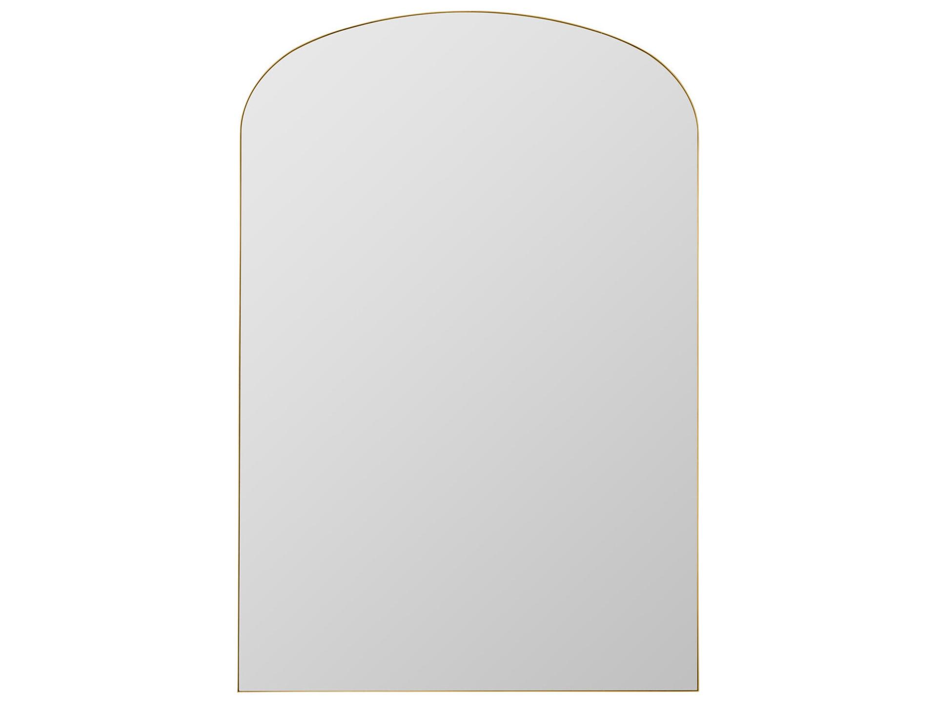 Franco Gold Metal Floor Mirror 74 x 50 Inches