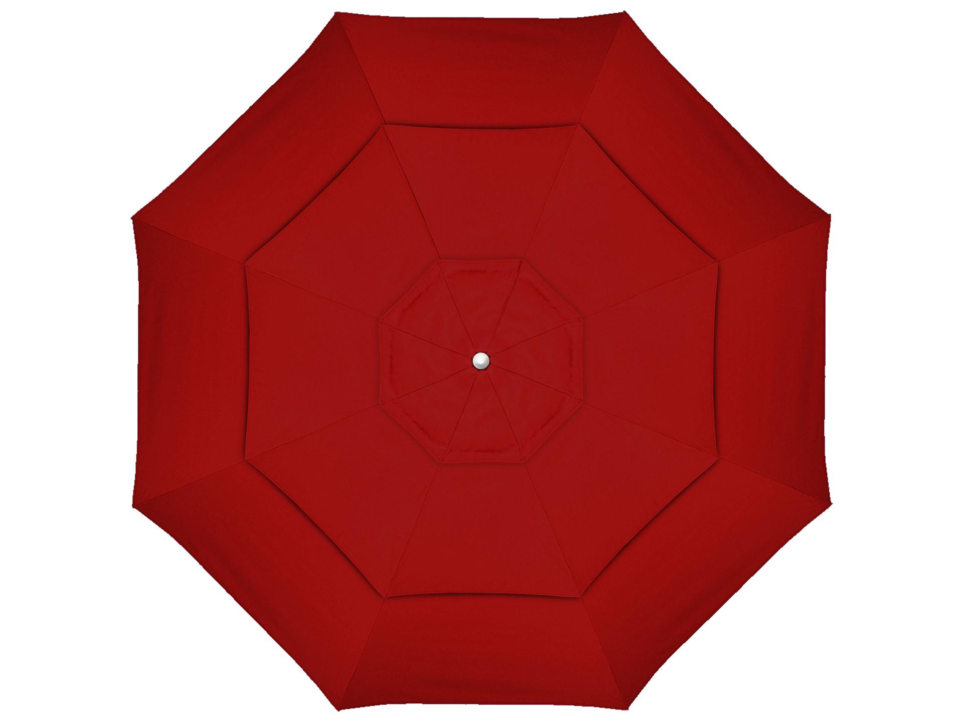 California Patio Umbrella Quick Ship Newport Series Aluminum 11 Foot Octagon Pulley Lift Patio Umbrella