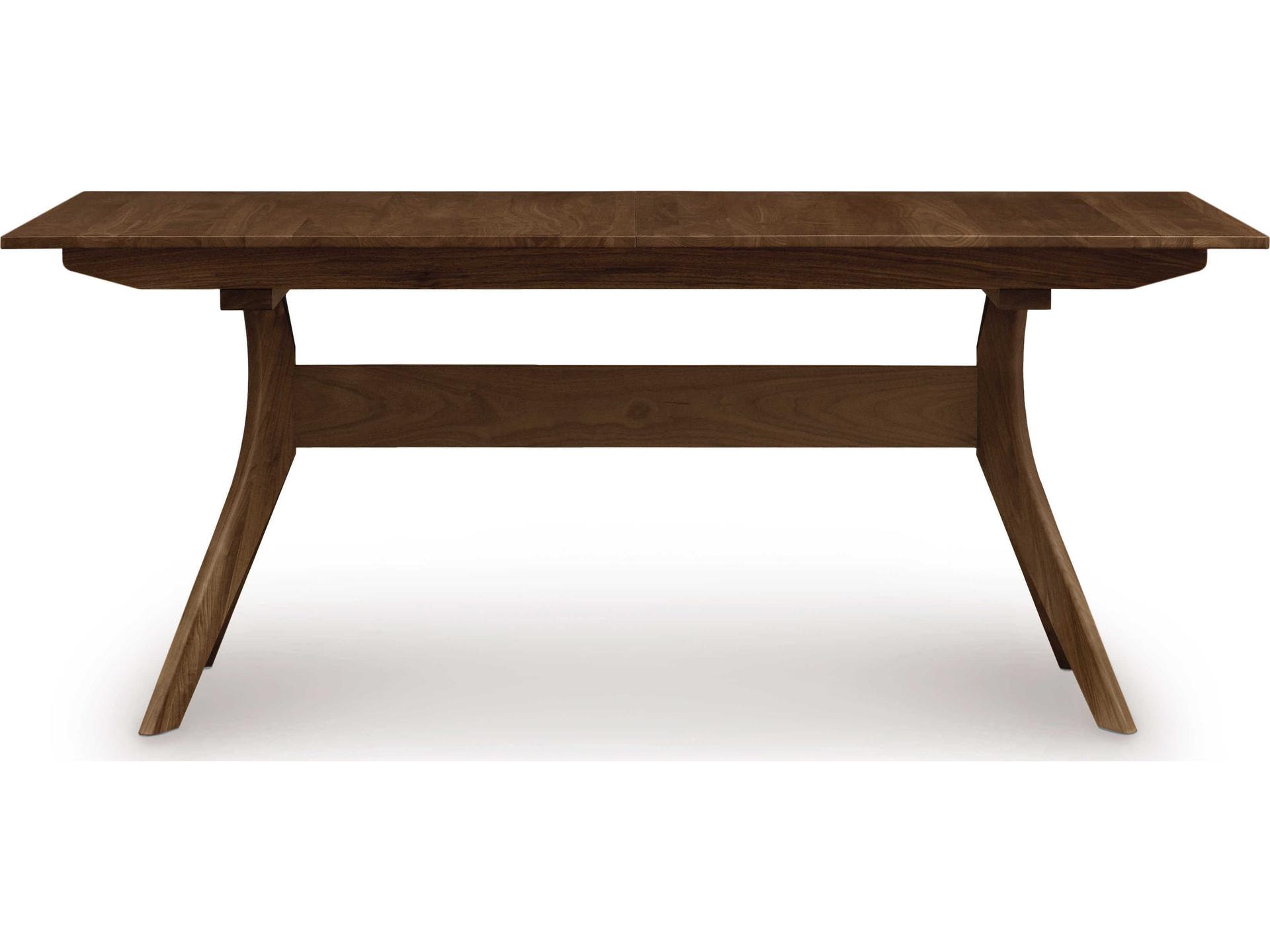 Extendable Dining Table Audrey Solid Wood 72 to 96 Inch